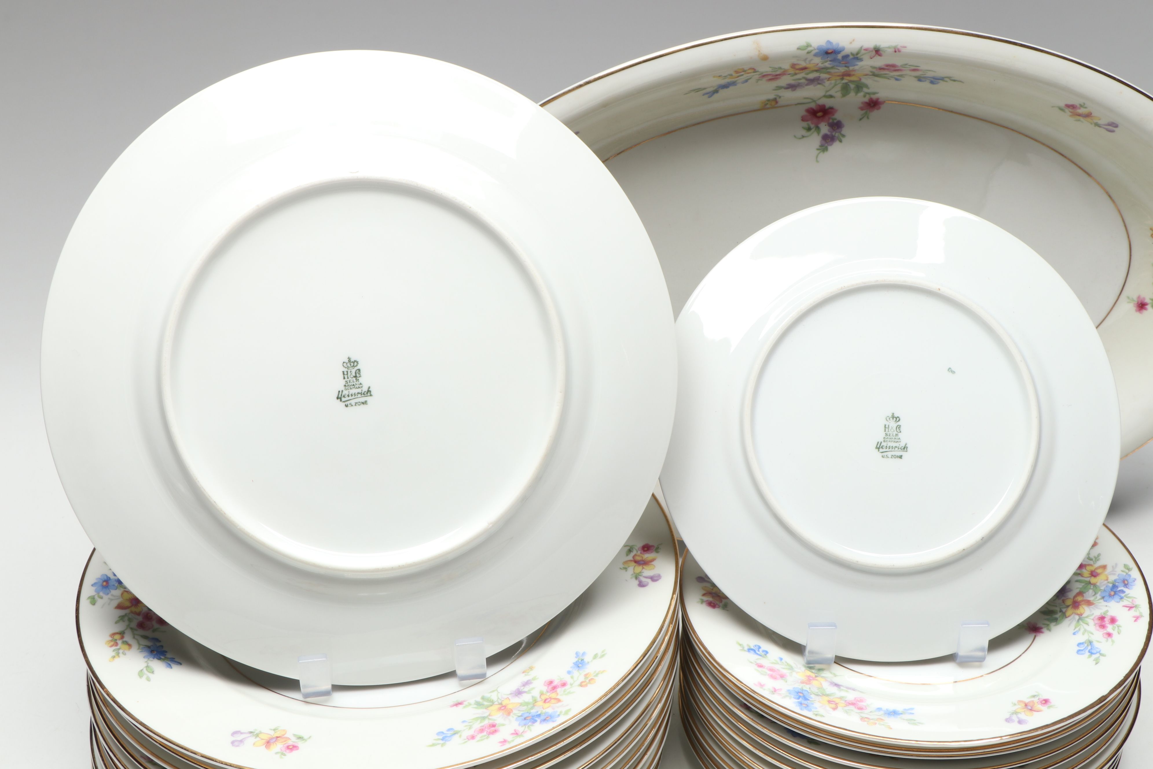 Heinrich & Co. Floral Porcelain Dinnerware