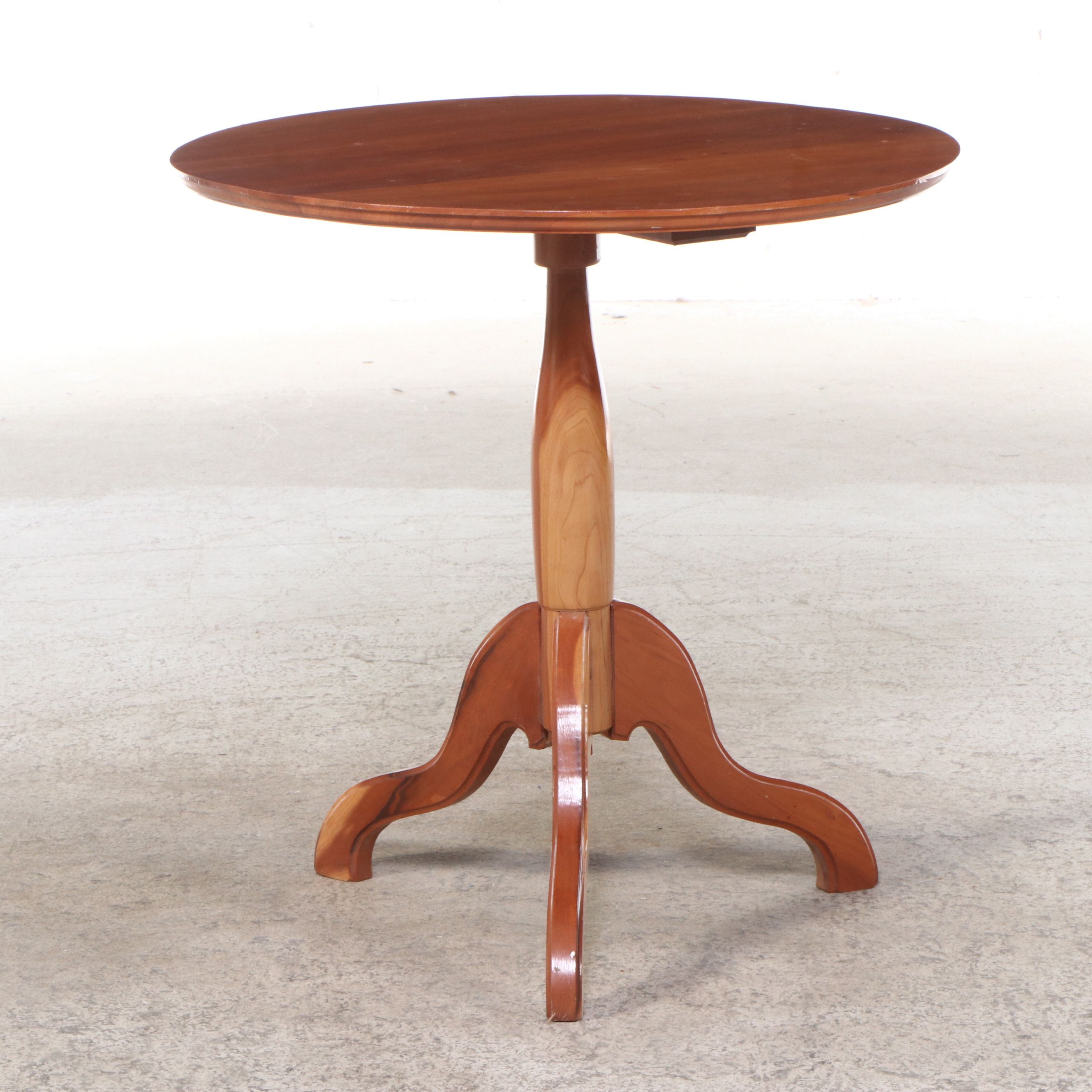 Frank and Bill Lutz Hand-Crafted Cherry Table