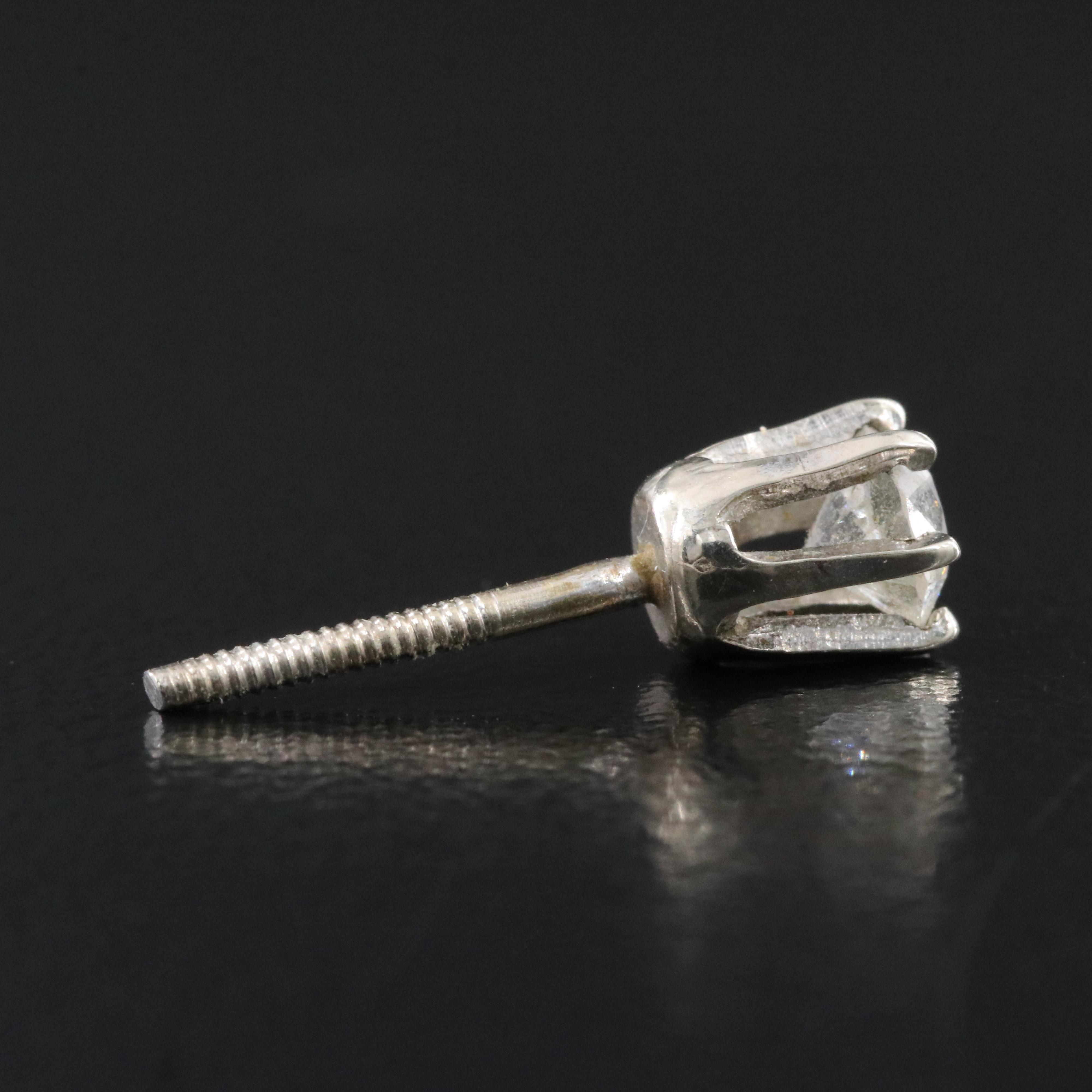 14K 0.45 CTW Diamond Solitaire Earrings