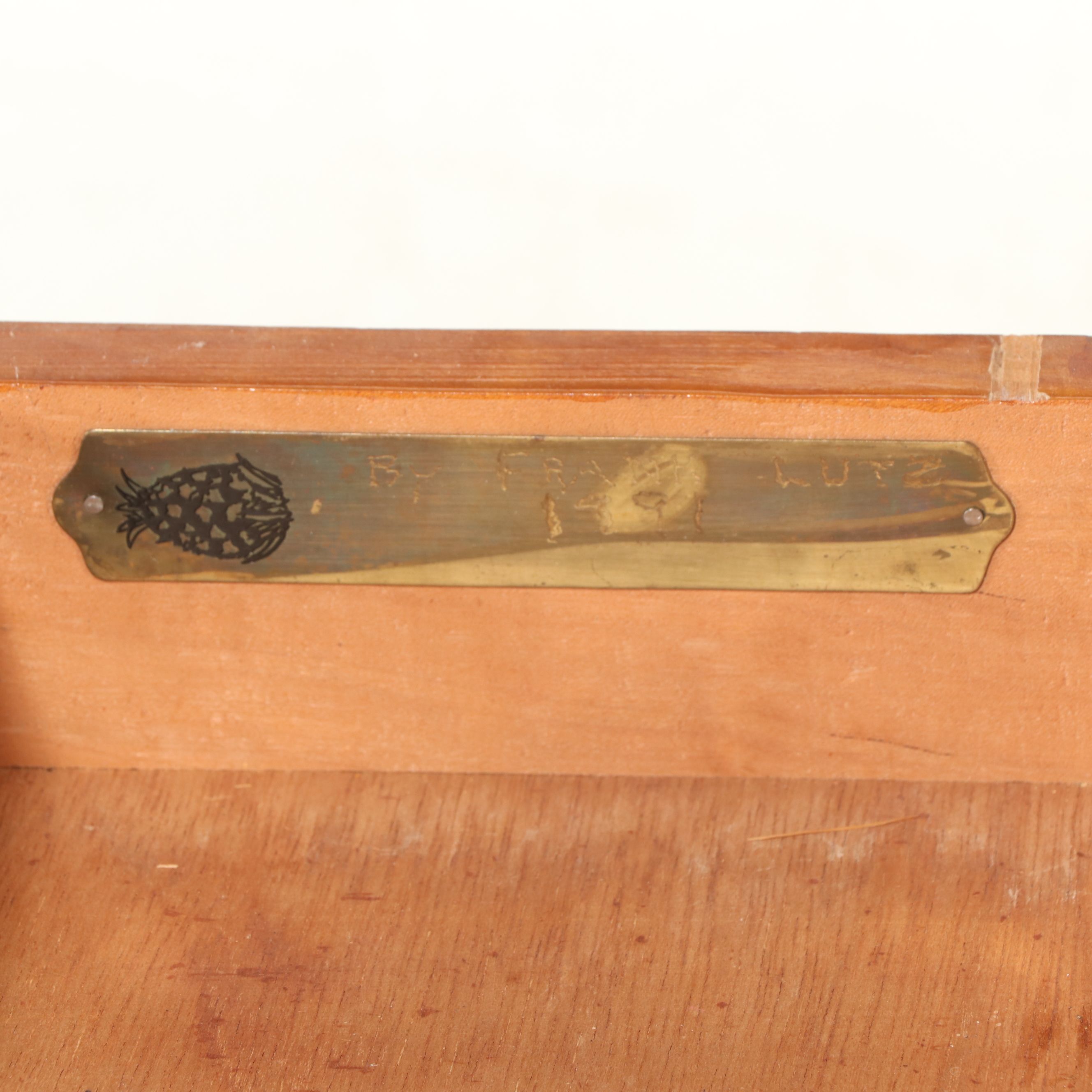 American Colonial Style Cherry Butterfly Table