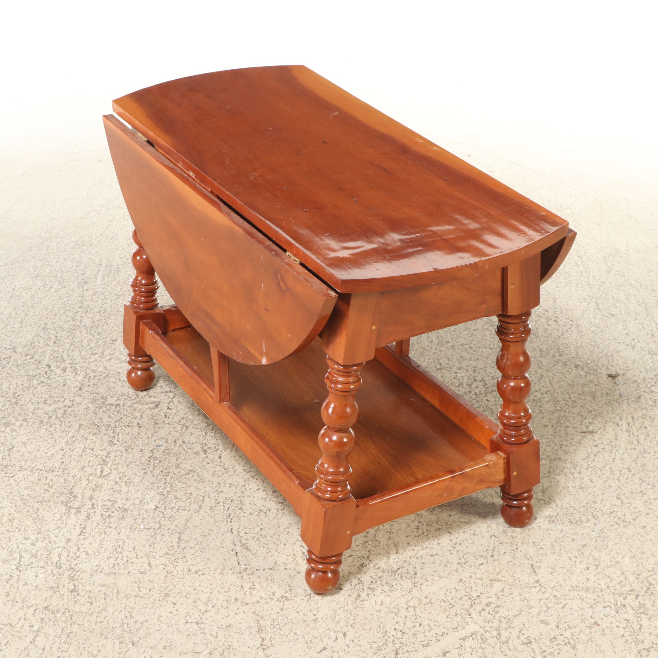American Colonial Style Cherry Butterfly Table