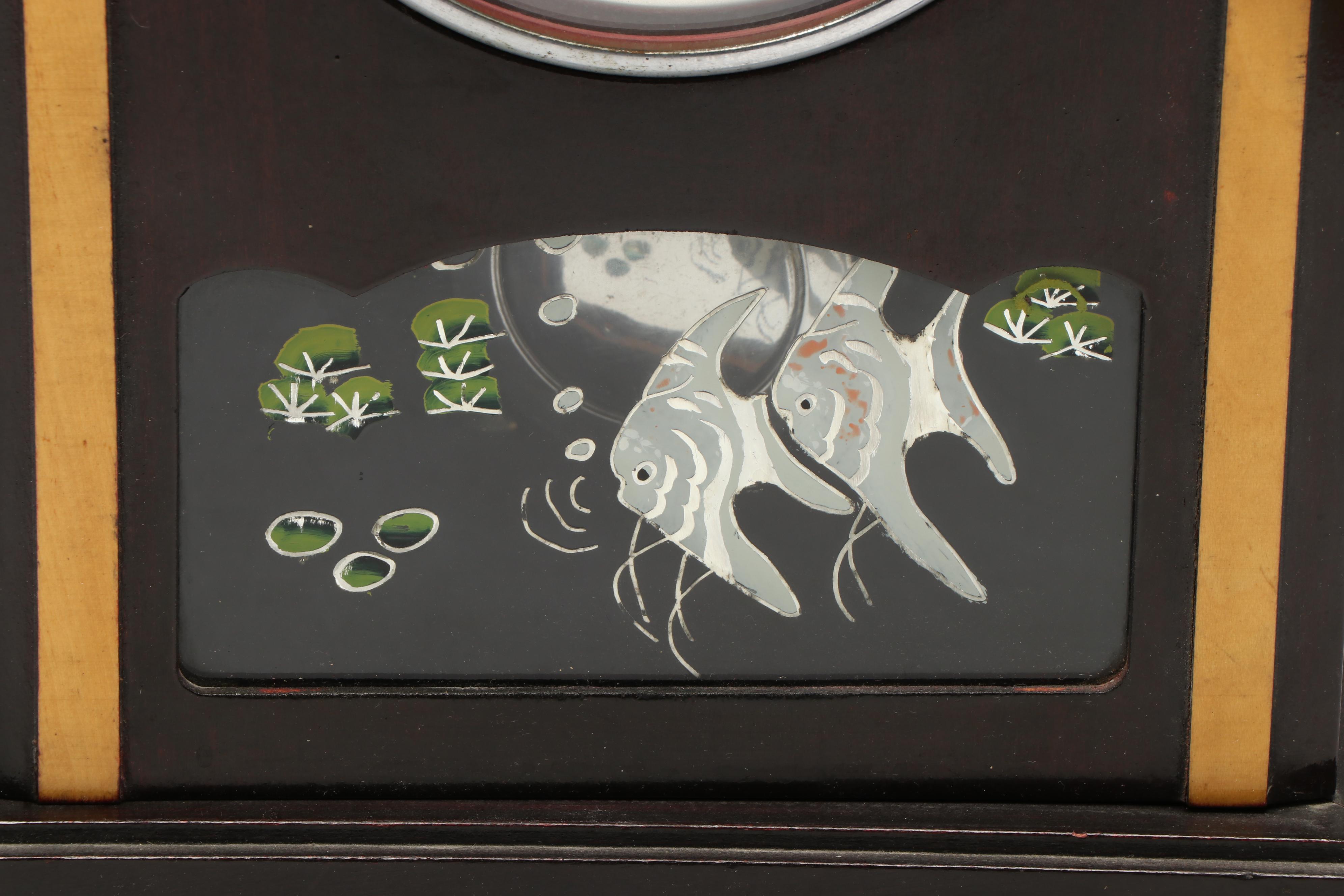 White Mountain 15-Day Wooden Mantel Clock