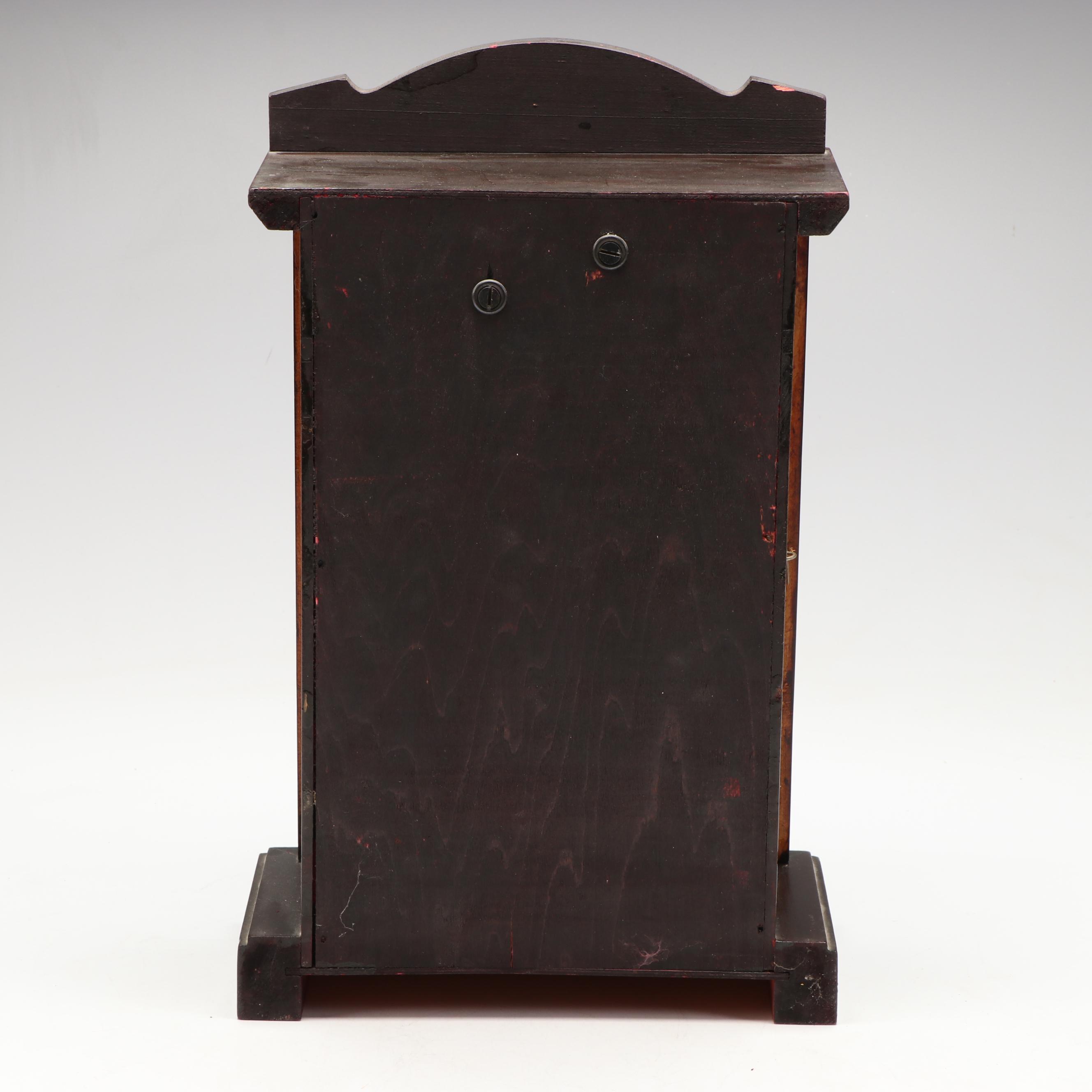 White Mountain 15-Day Wooden Mantel Clock