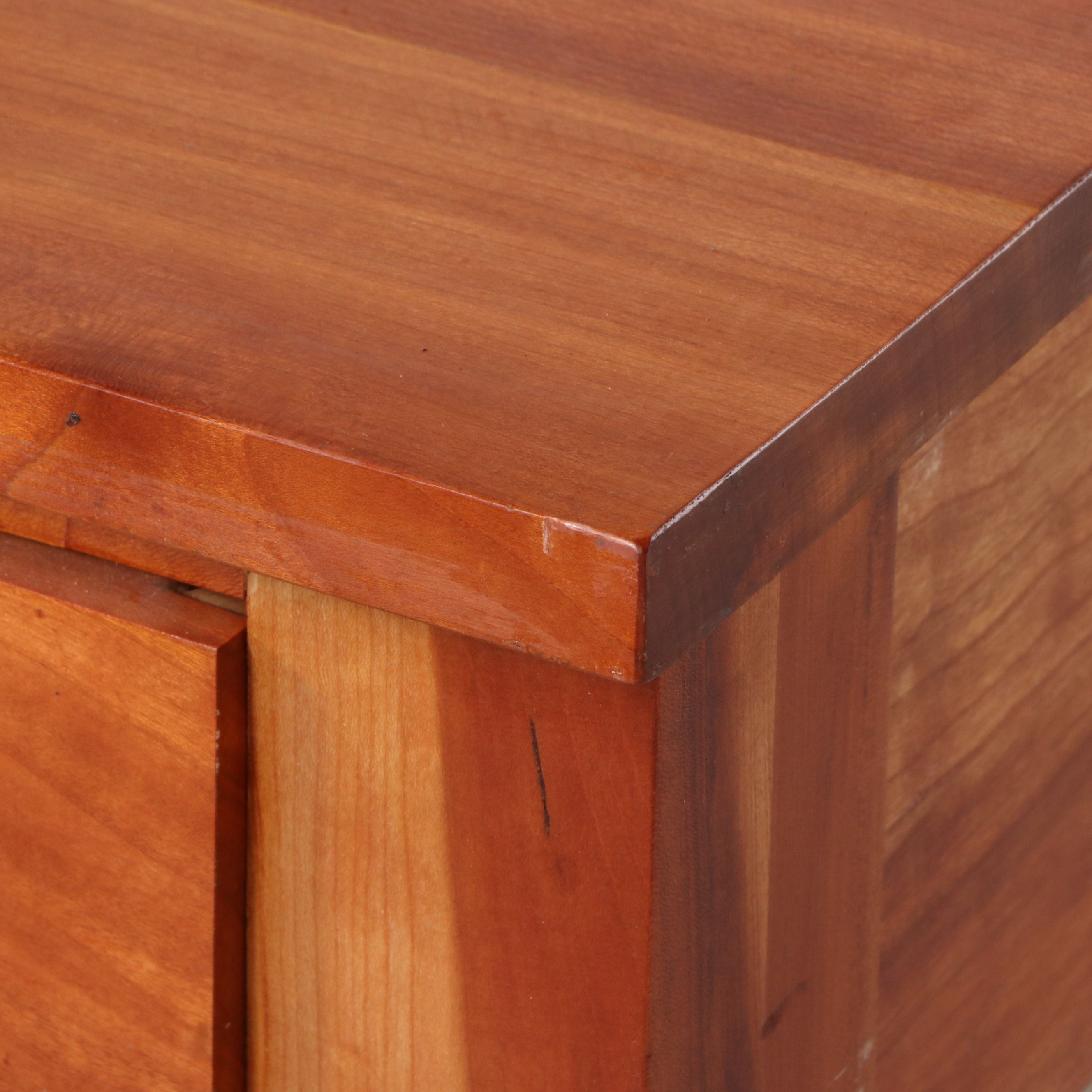 Vintage Sheraton Style Cherry Side Table