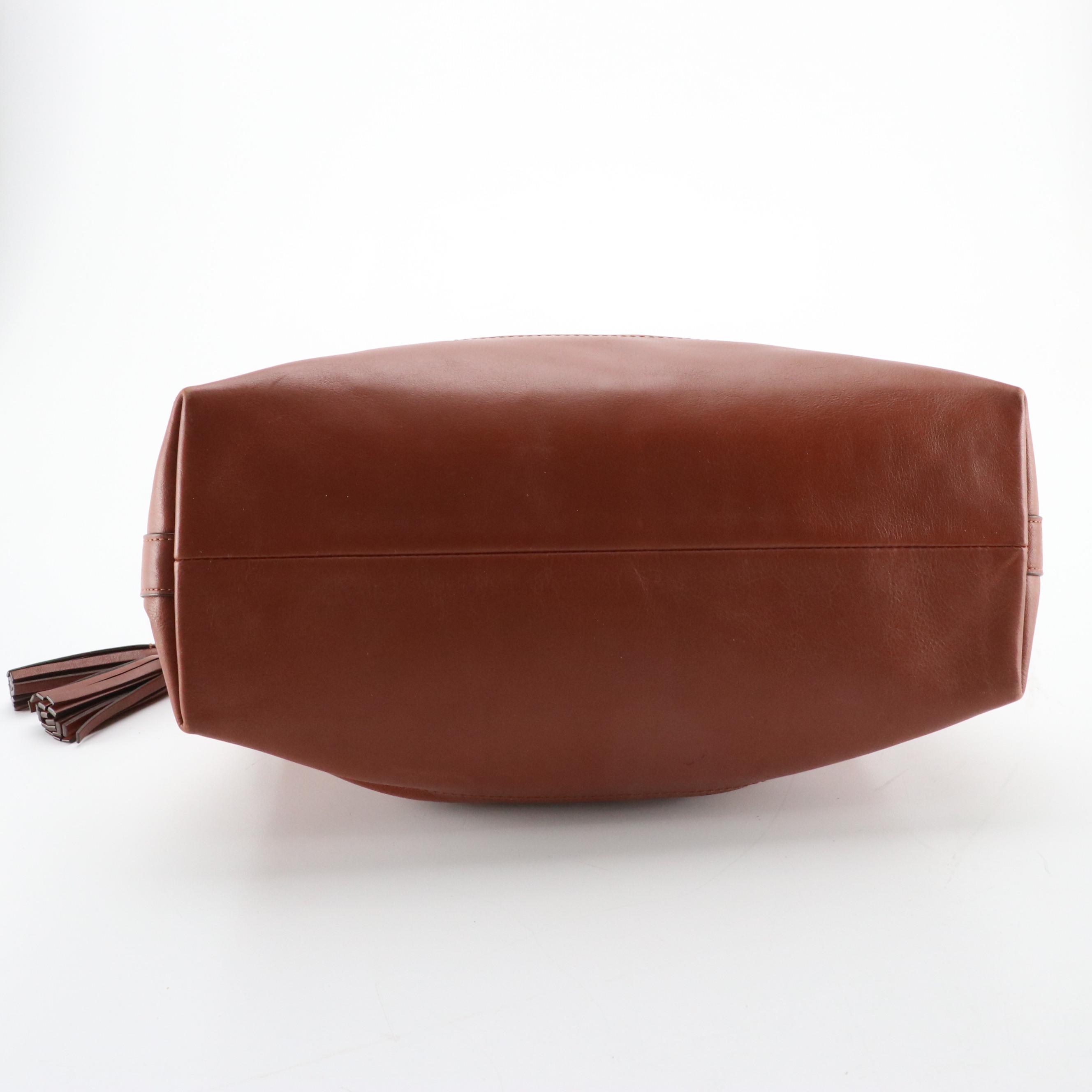 Coach Legacy Rory Two-Way Satchel in Brown Leather