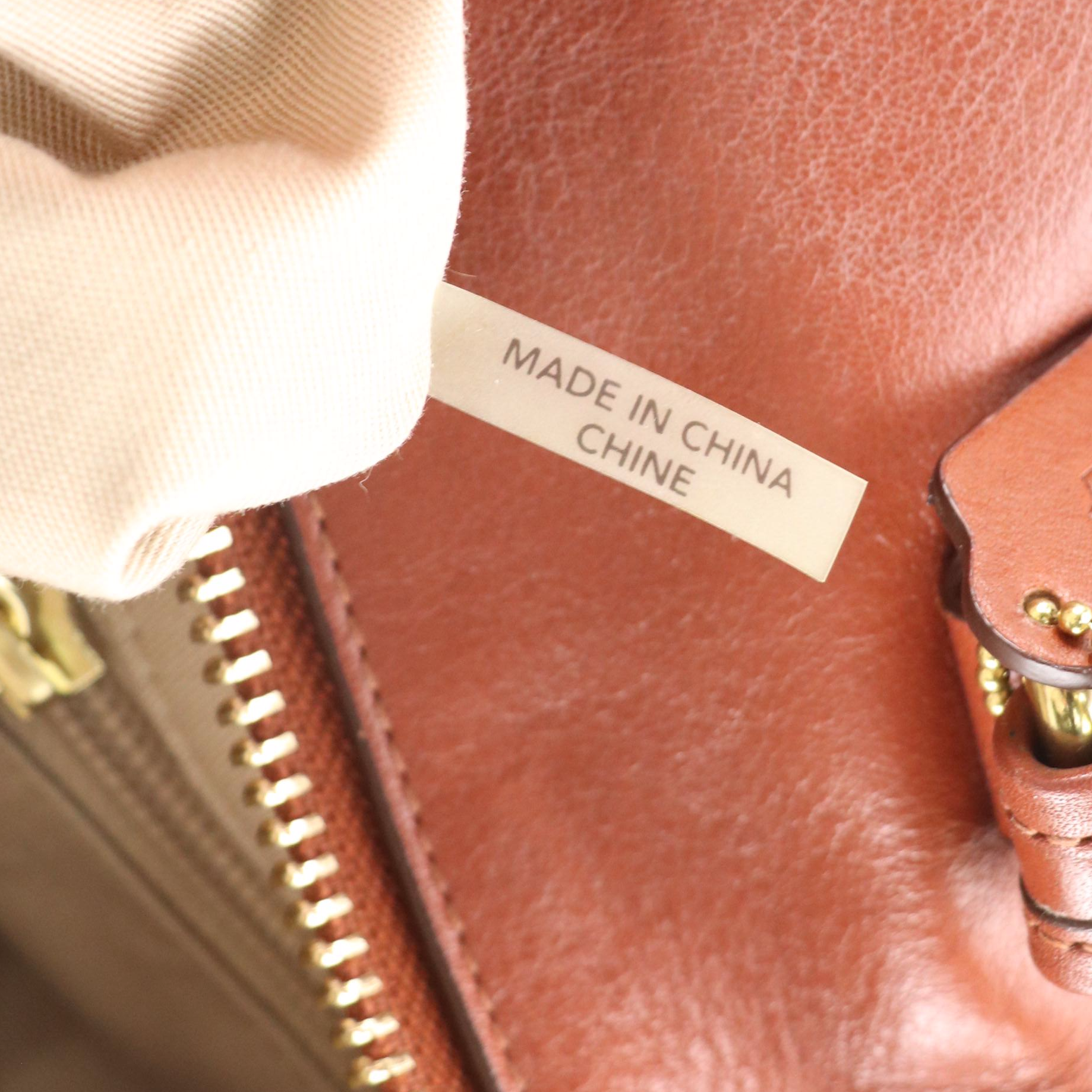 Coach Legacy Rory Two-Way Satchel in Brown Leather