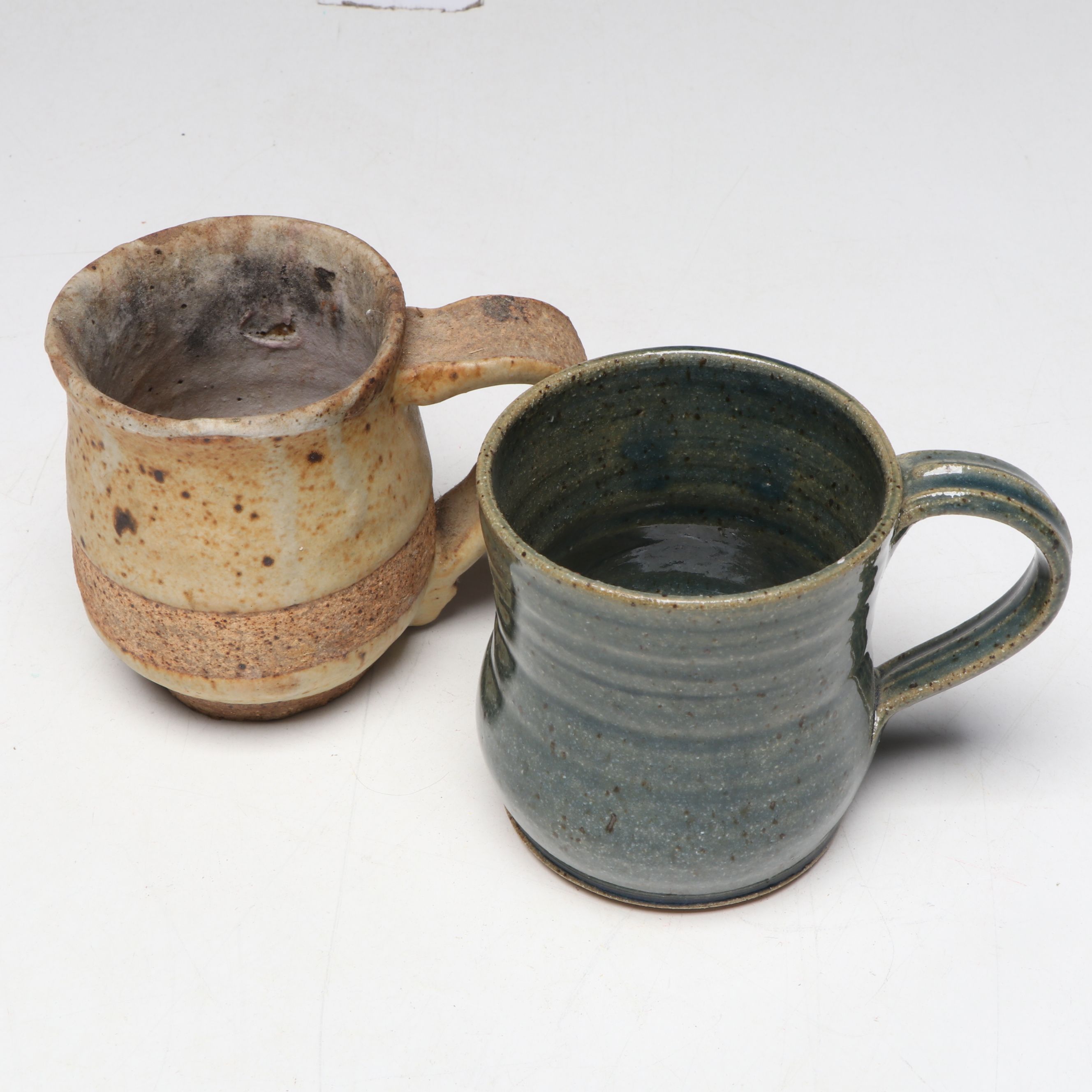 Lutz Earthenware Mug with Other Artisan Stoneware Pitchers and Mugs