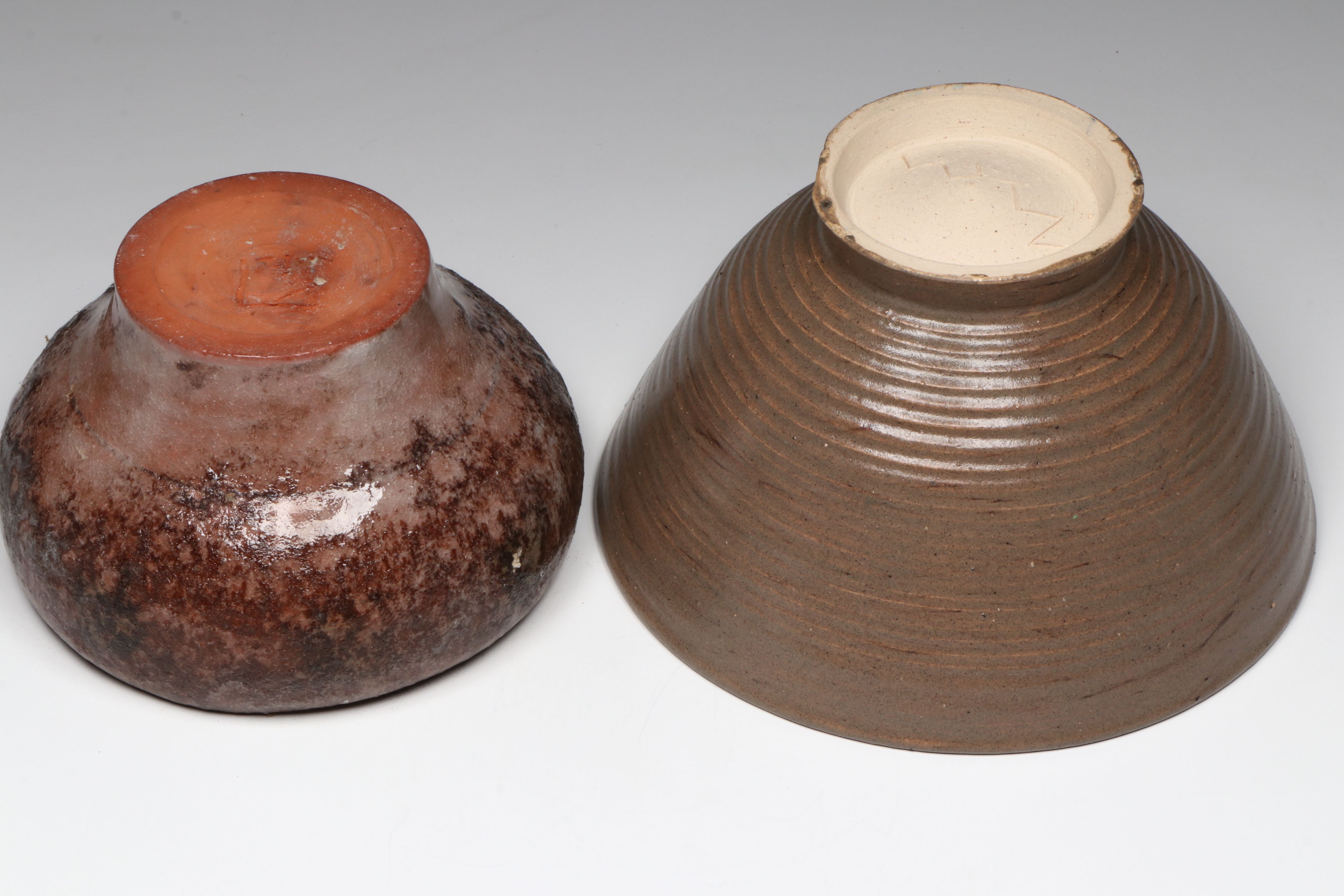 Frankoma Deco Style Ceramic Vase with Other Art Pottery Vases and Bowls