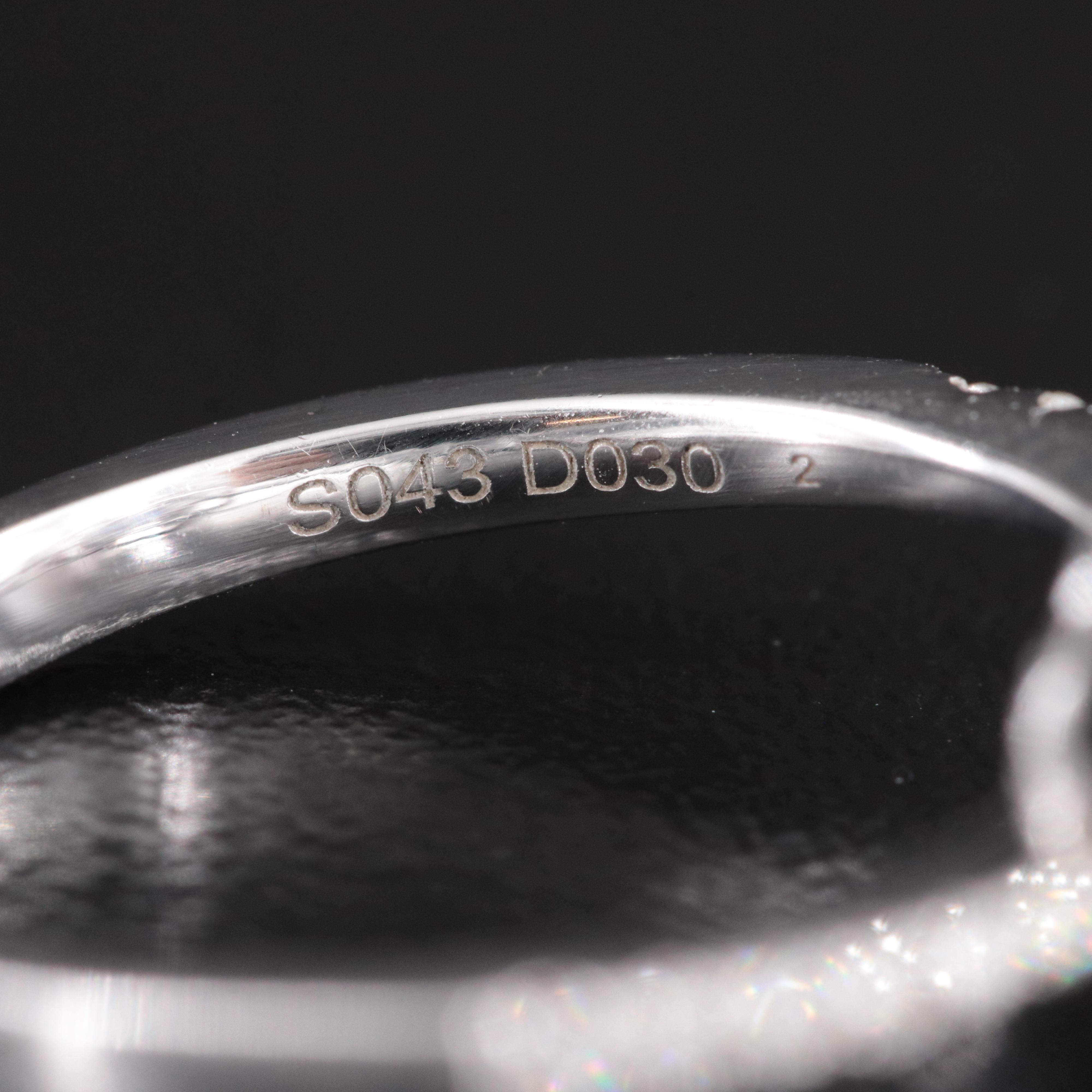 18K Sapphire and Diamond Ring