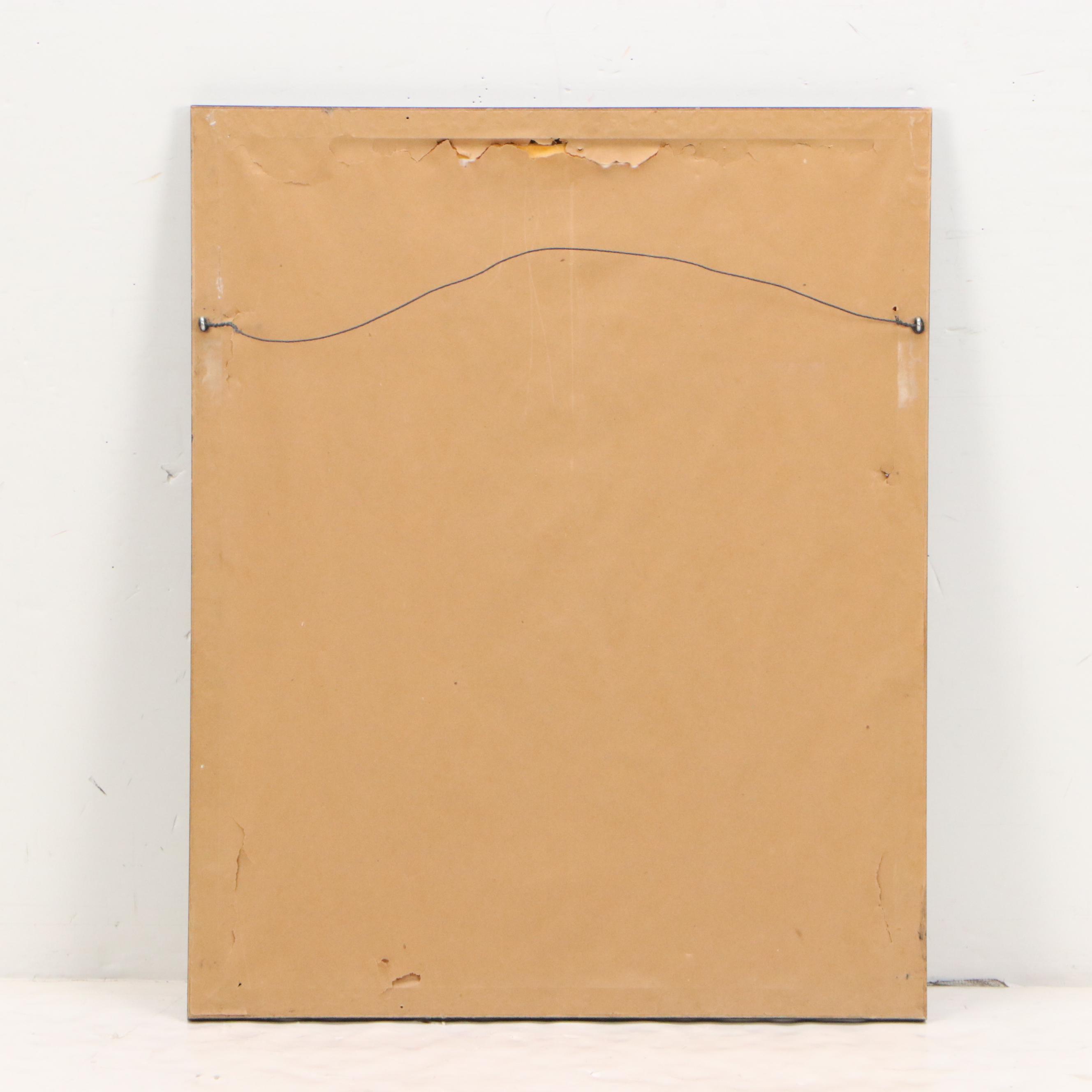 Figurative Monotype with Reclining Nude, 1979