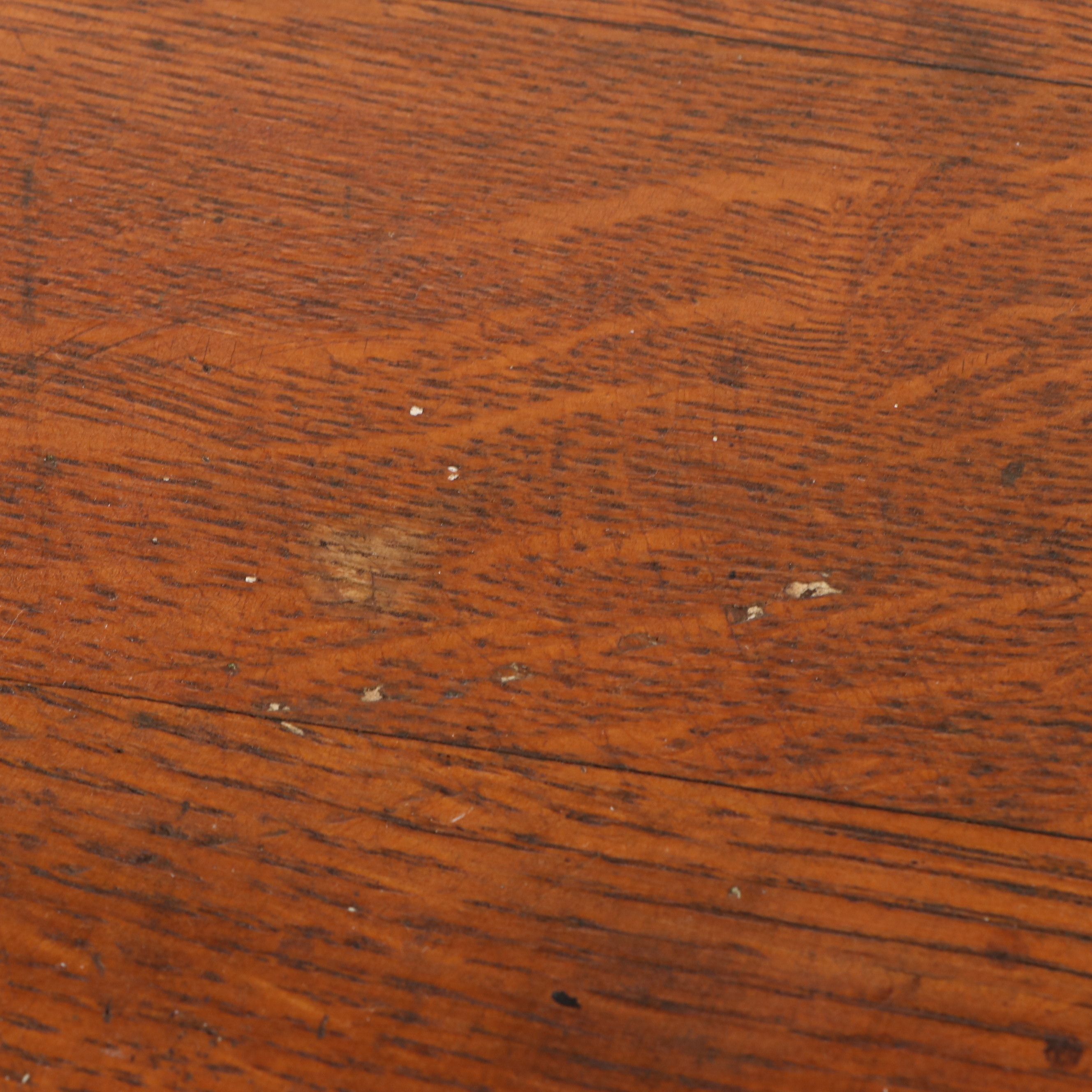 Arts & Crafts Oak Center Table