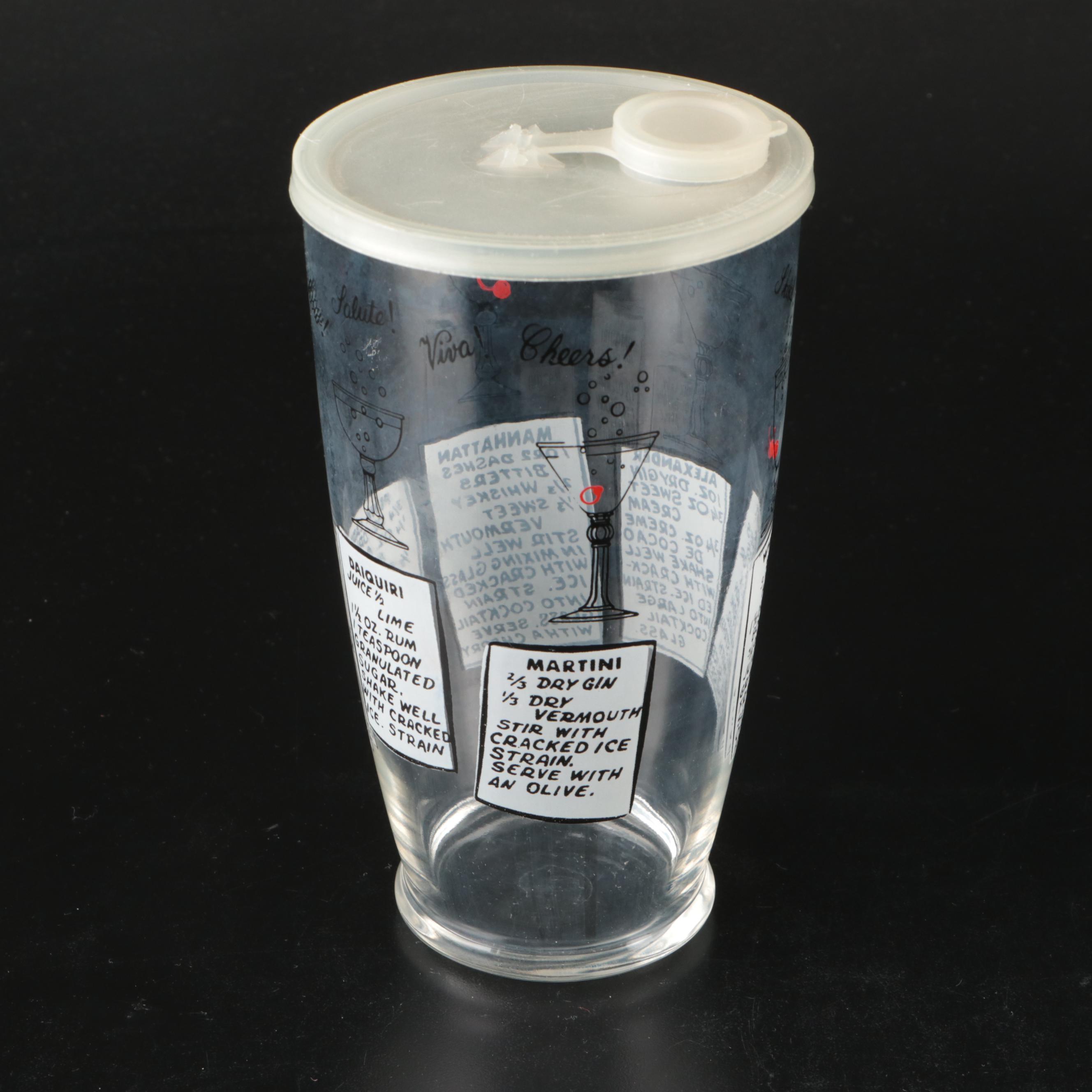 Buckeye Molding Company Cocktail Shaker with Glass Decanters