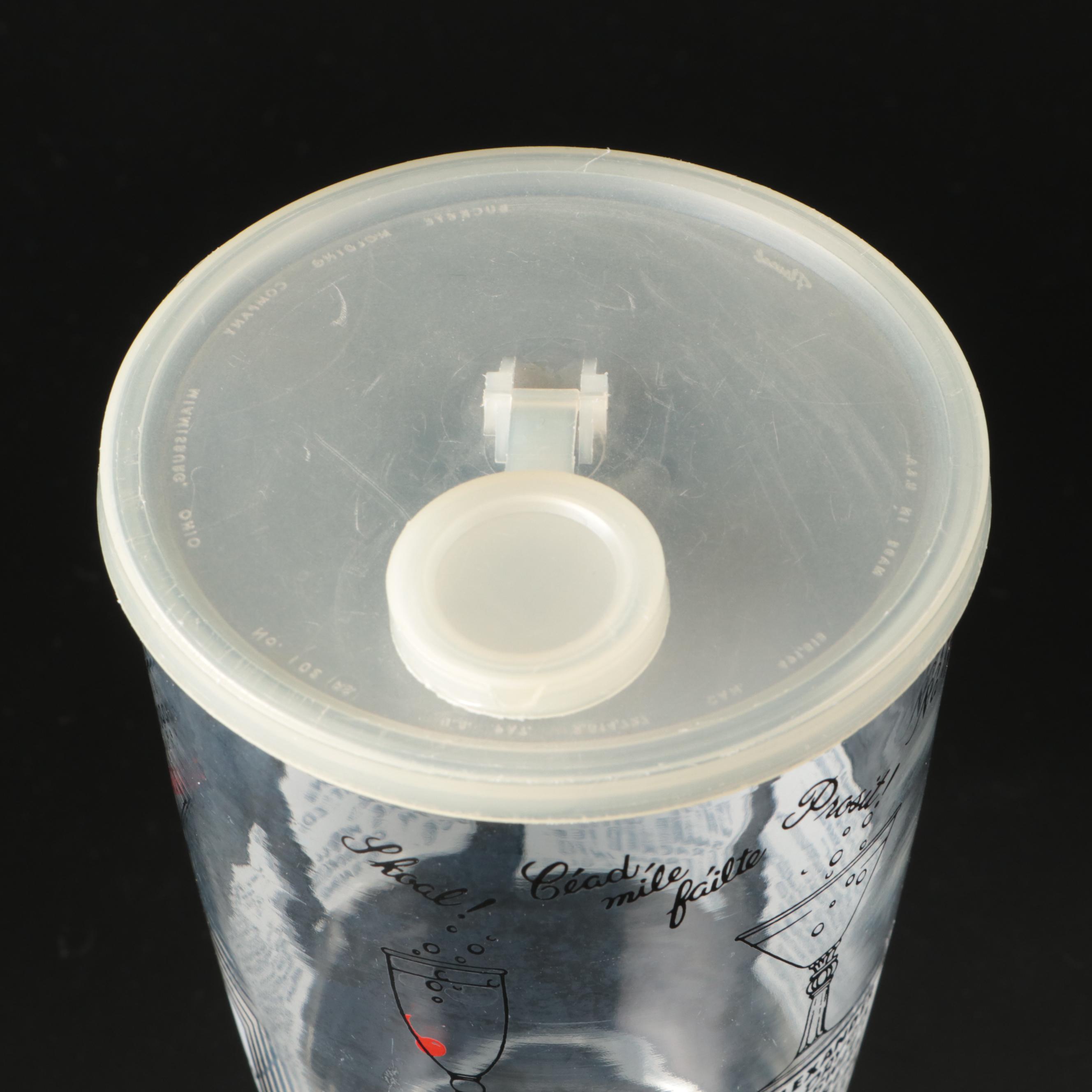 Buckeye Molding Company Cocktail Shaker with Glass Decanters