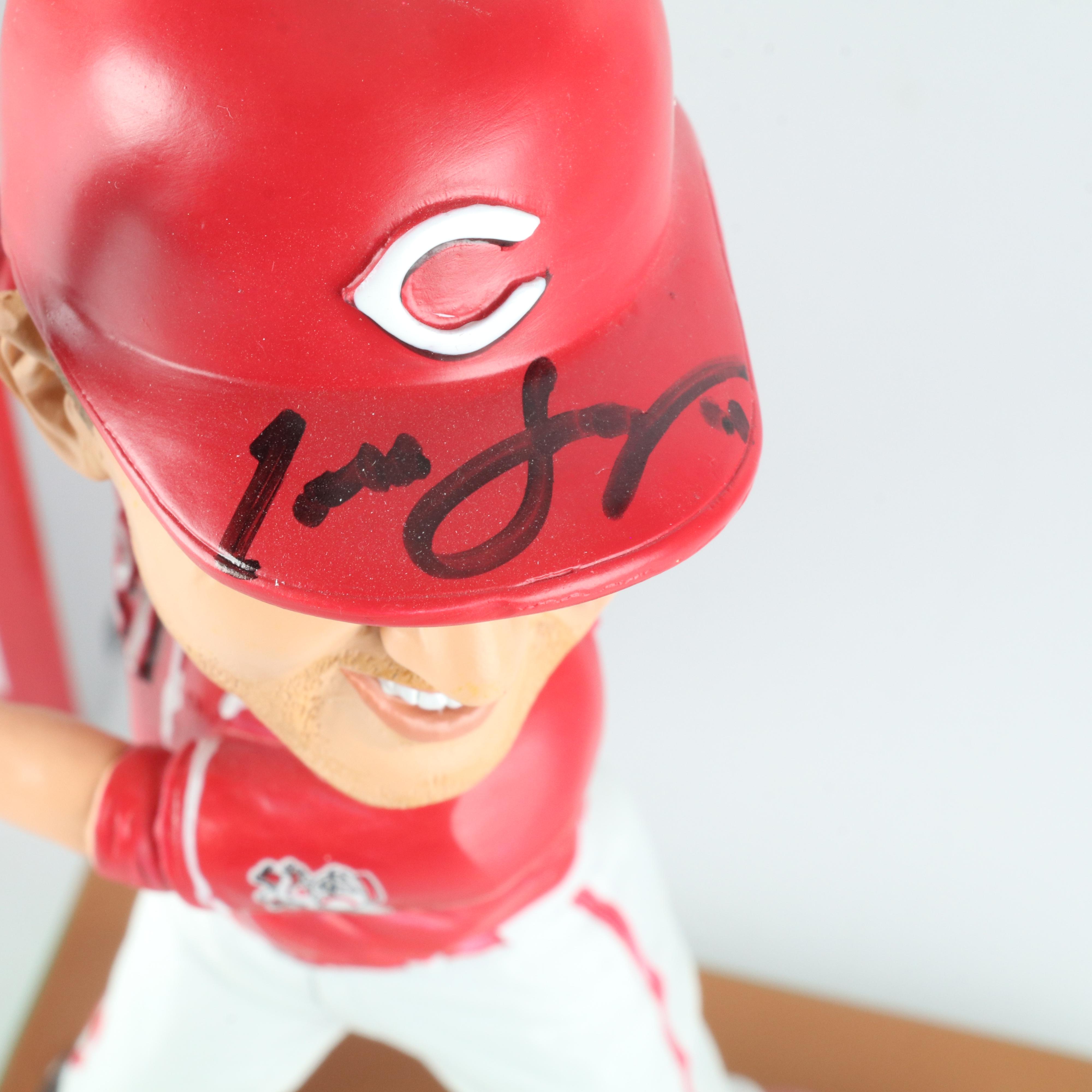 Aroldis Chapman, Billy Hamilton, and Todd Frazier Signed Bobbleheads with More