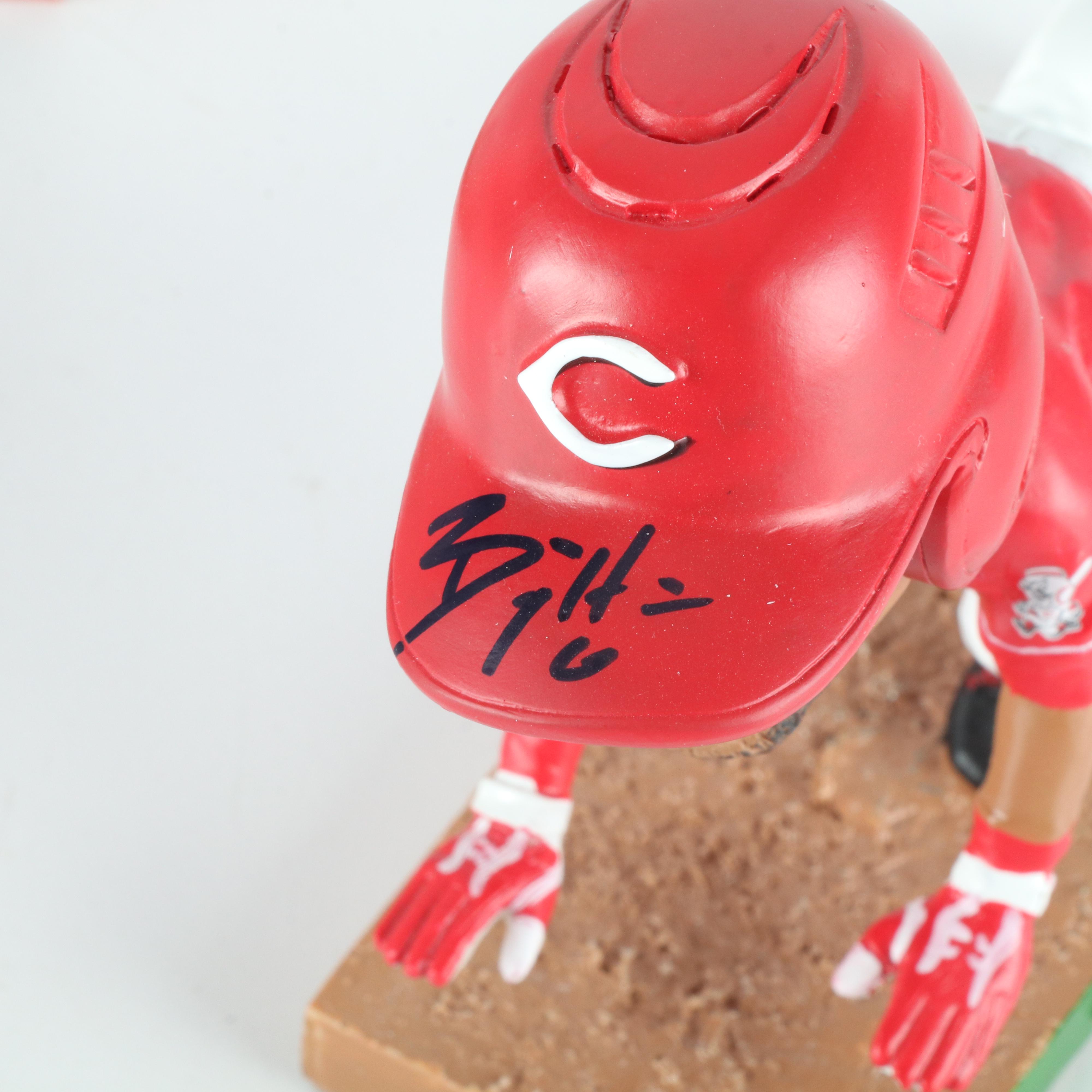 Aroldis Chapman, Billy Hamilton, and Todd Frazier Signed Bobbleheads with More