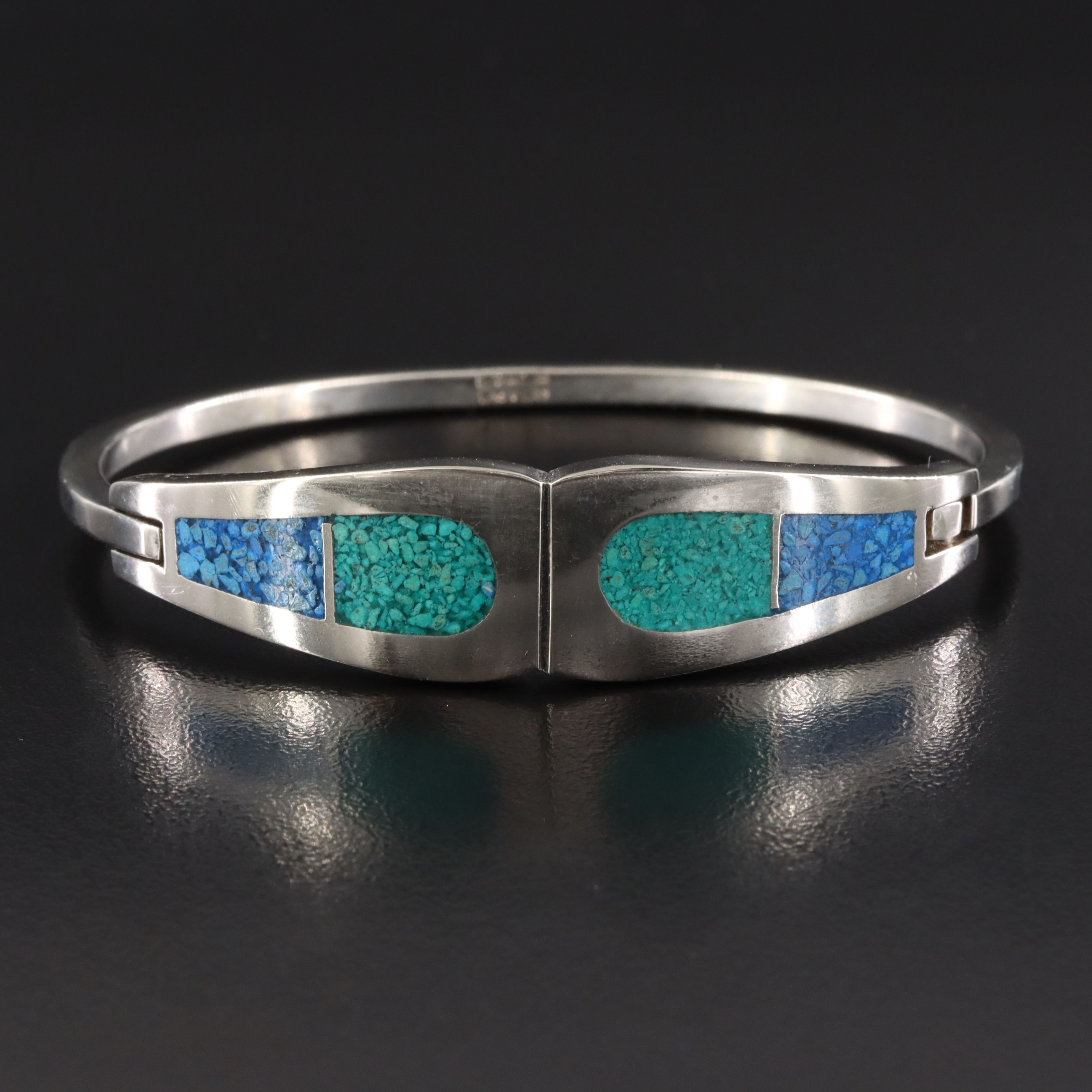 Mexican Stone Inlay Bangle