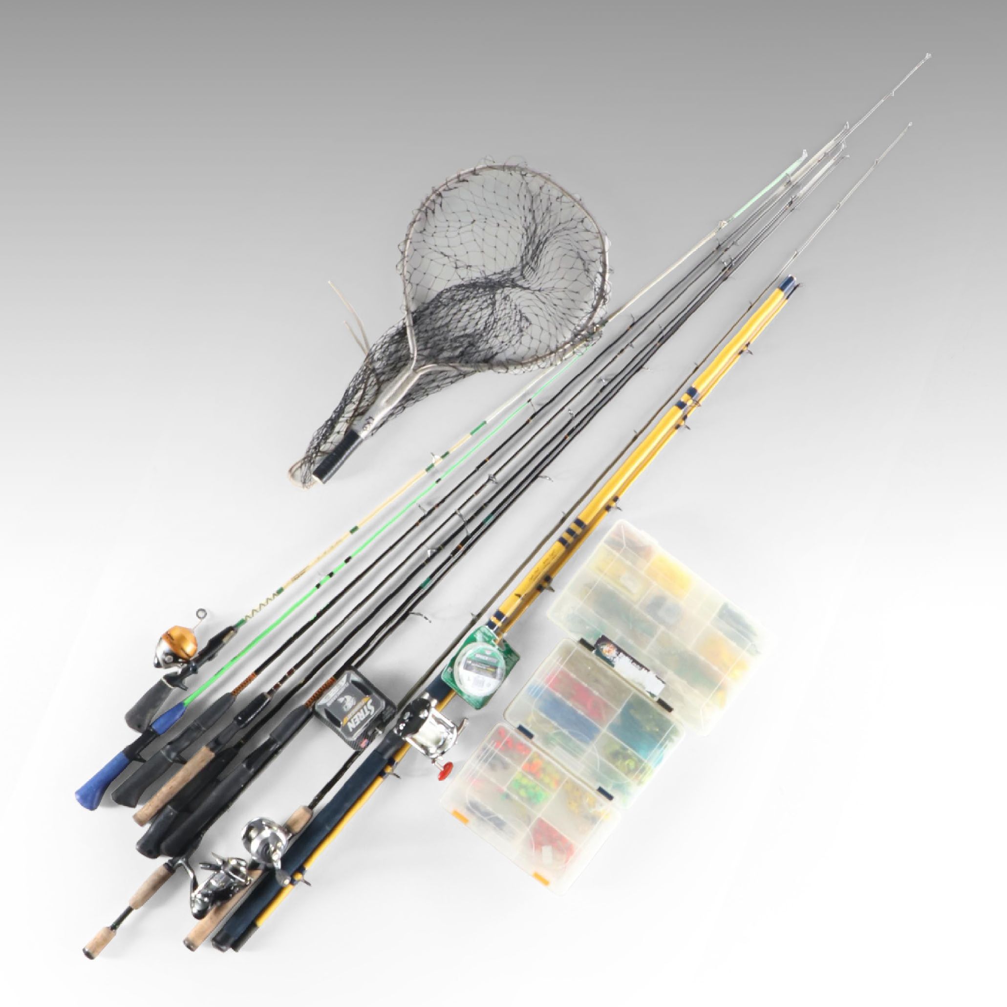 PENN Level Line, Okuma Stratus with Other Fishing Reels, Poles and More