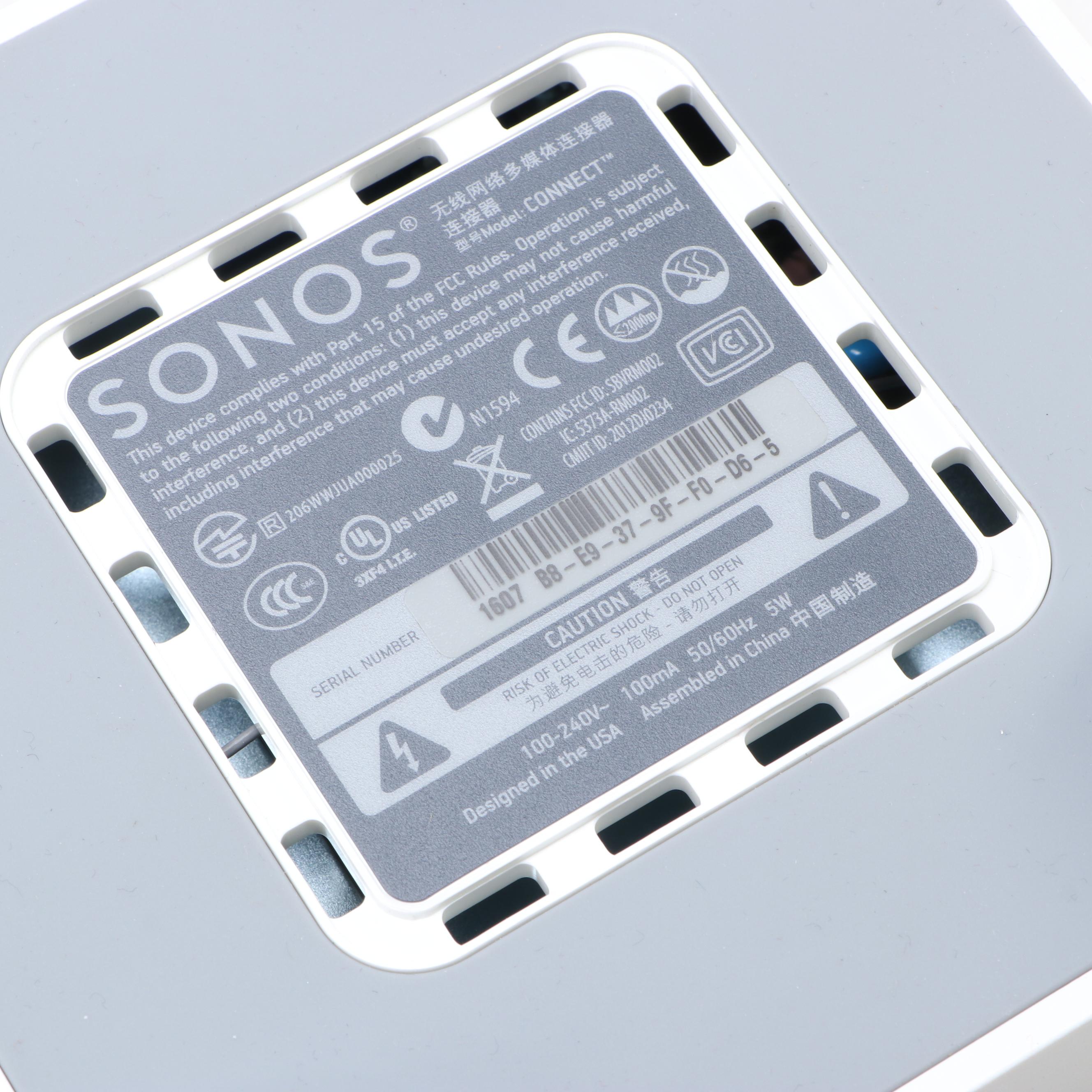 Sonos "Connect," Arcam Digital to Analogue Converter, and More Electronics