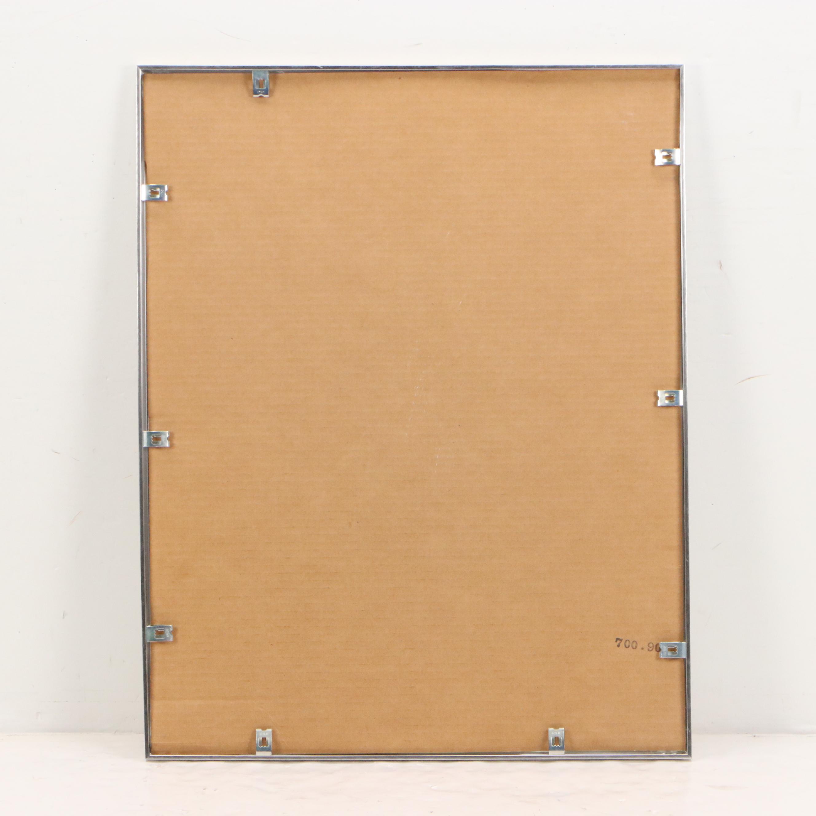 Nikolay Manuylov "Kuk" Surrealist Watercolor Painting, 2004