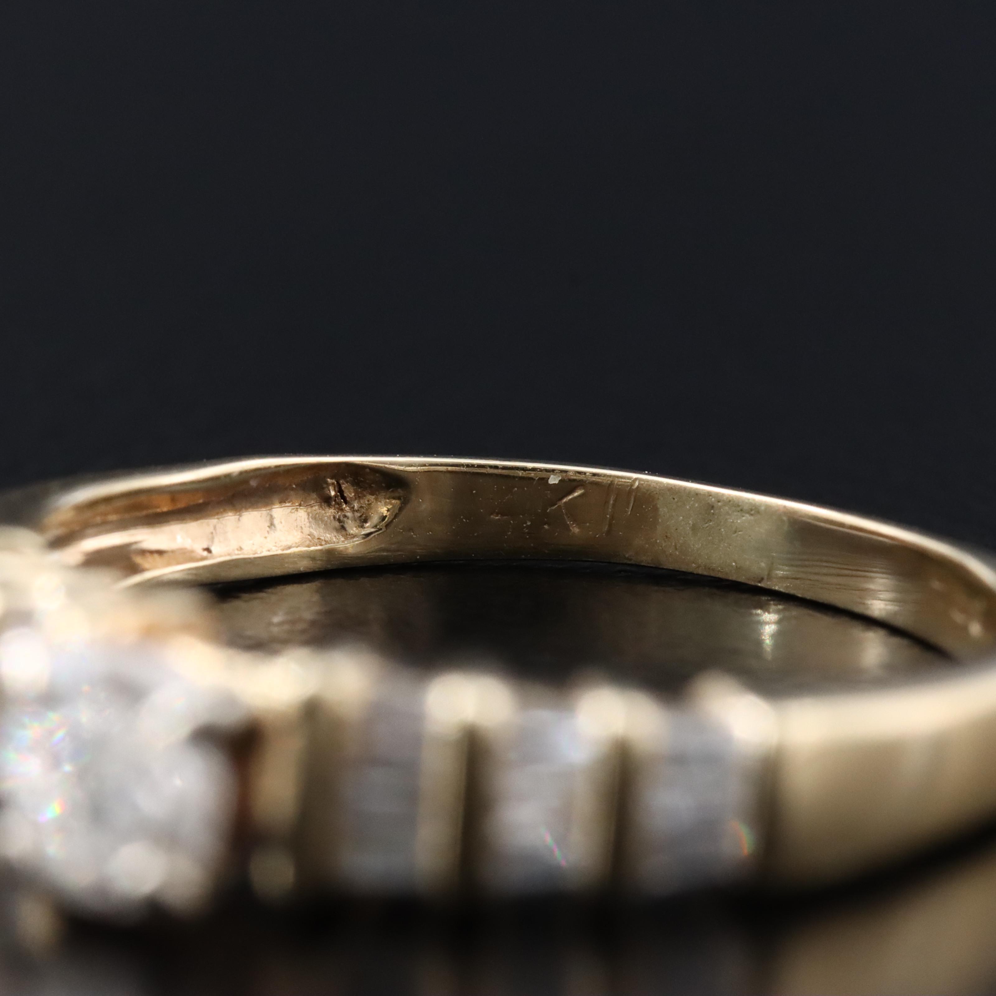 14K 0.52 CTW Diamond Ring