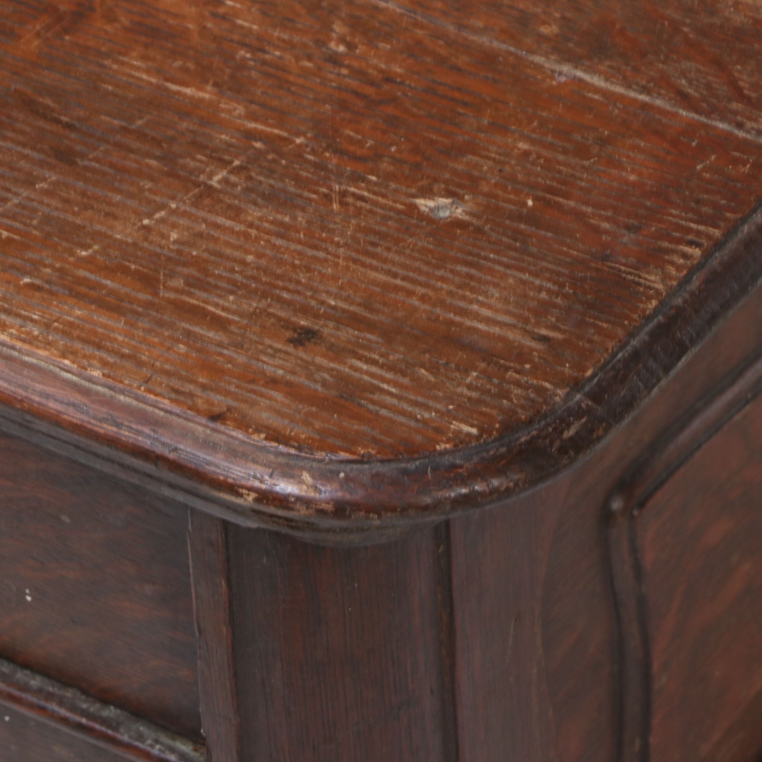 Victorian Dark Oak Spool Cabinet