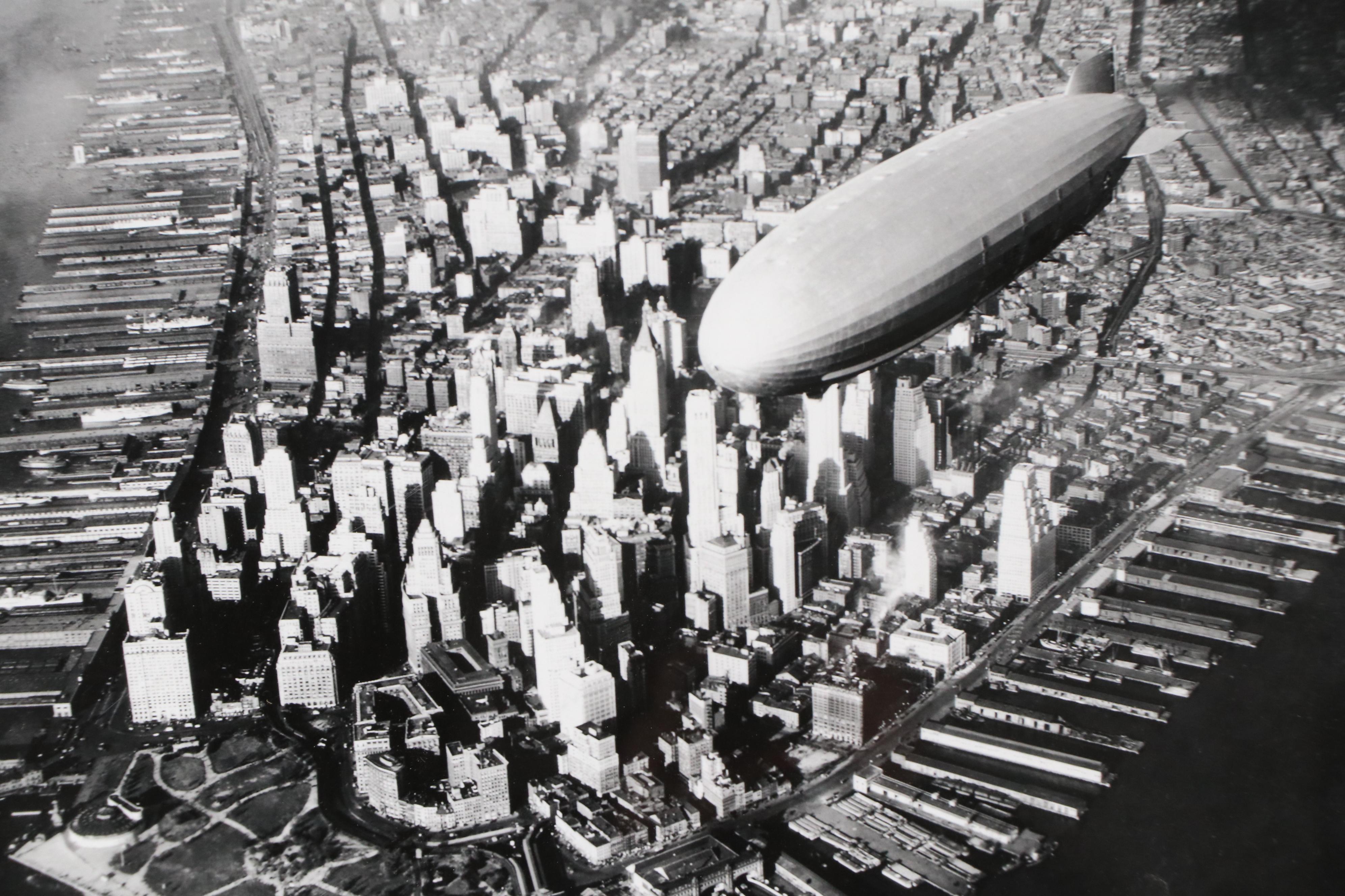 The New York Times Digital Photograph "The Akron over New York City," 1999