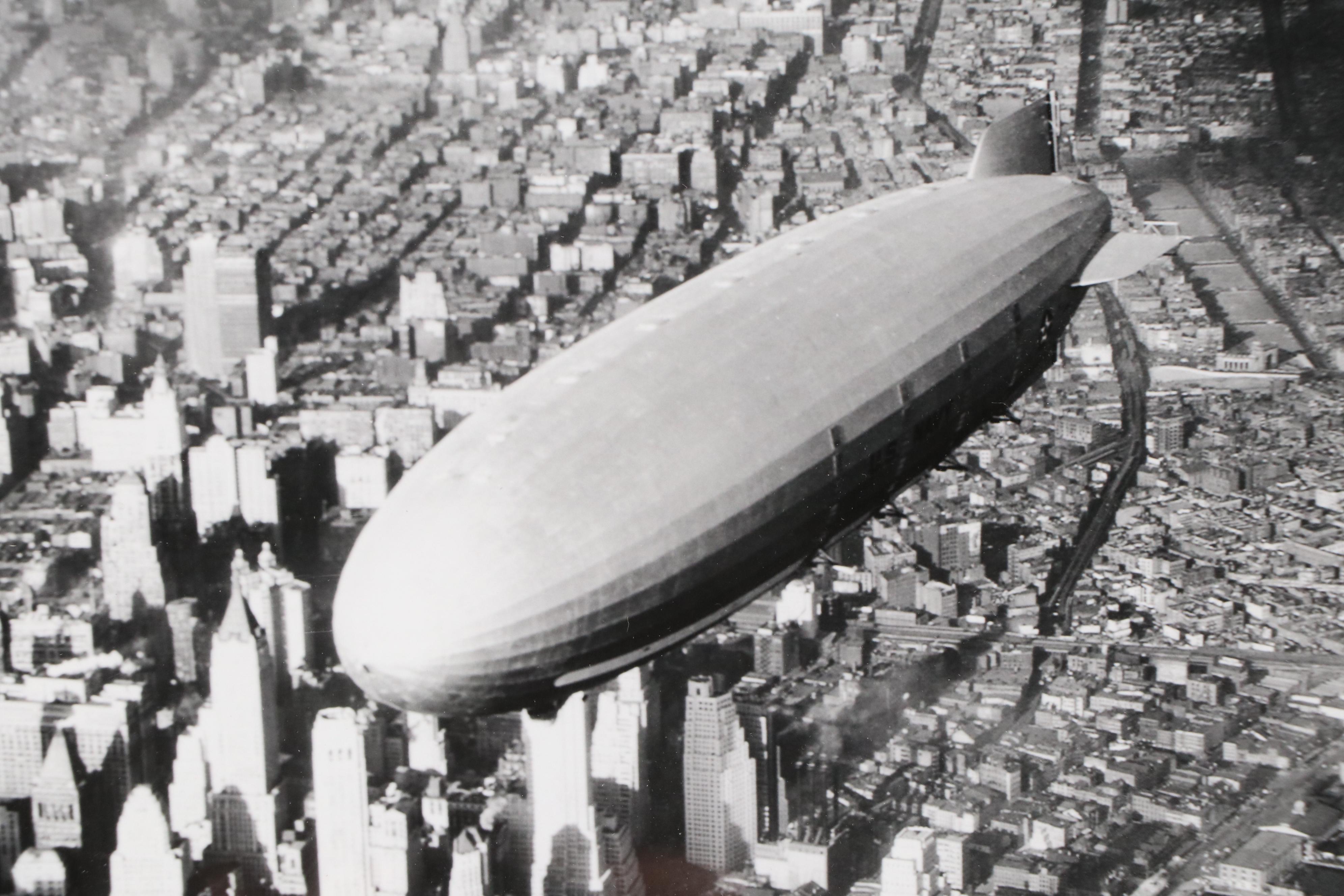 The New York Times Digital Photograph "The Akron over New York City," 1999