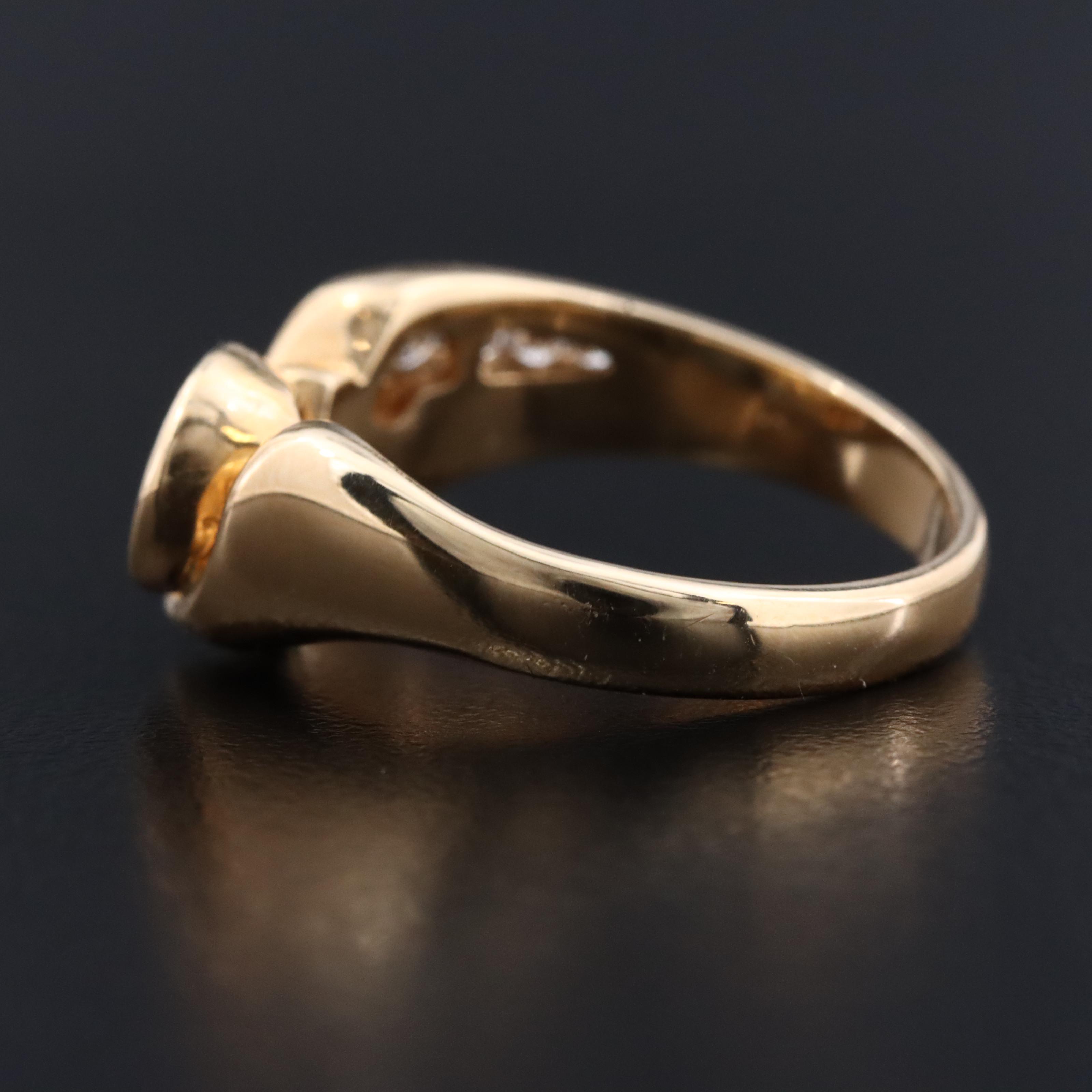 14K 0.97 CTW Diamond Ring