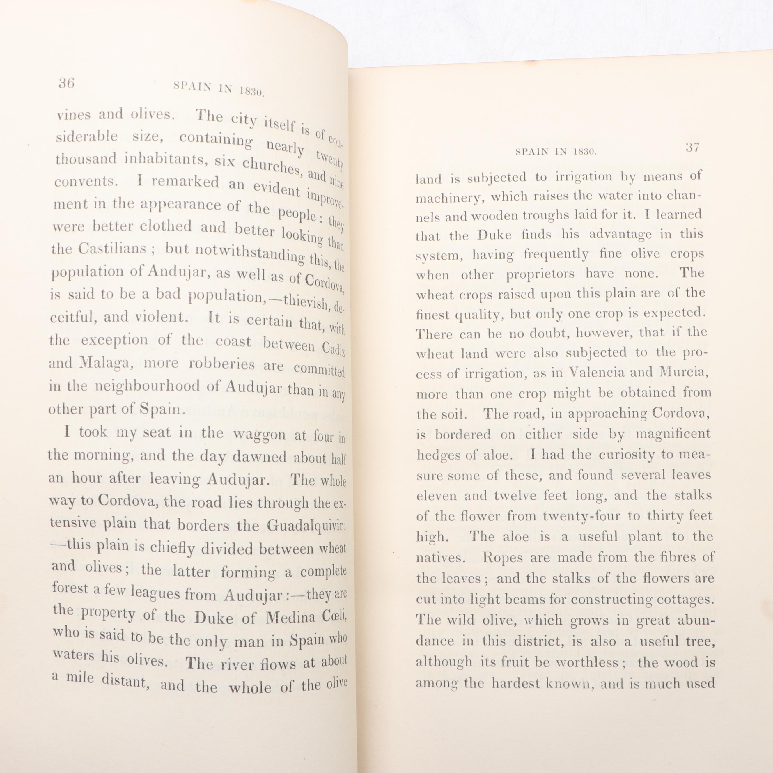 "Spain in 1830" by Henry D. Francis, 1831