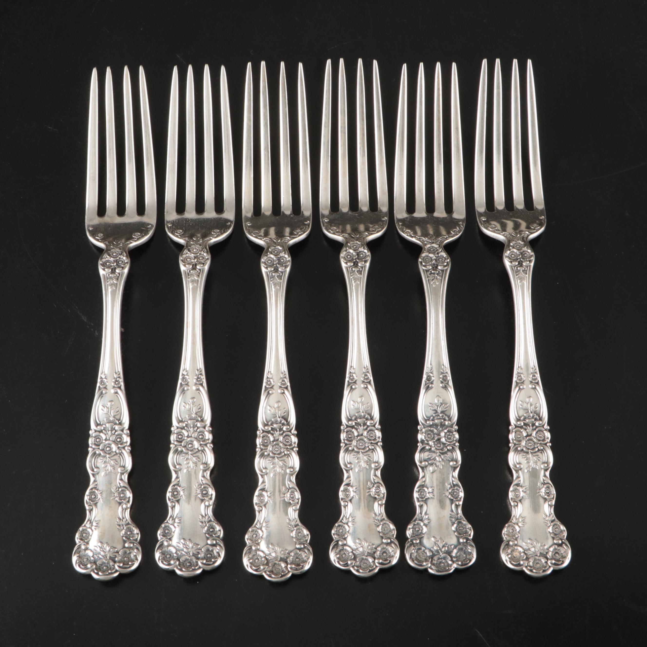 Gorham "Buttercup" Sterling Silver Flatware, Early to Mid-20th Century