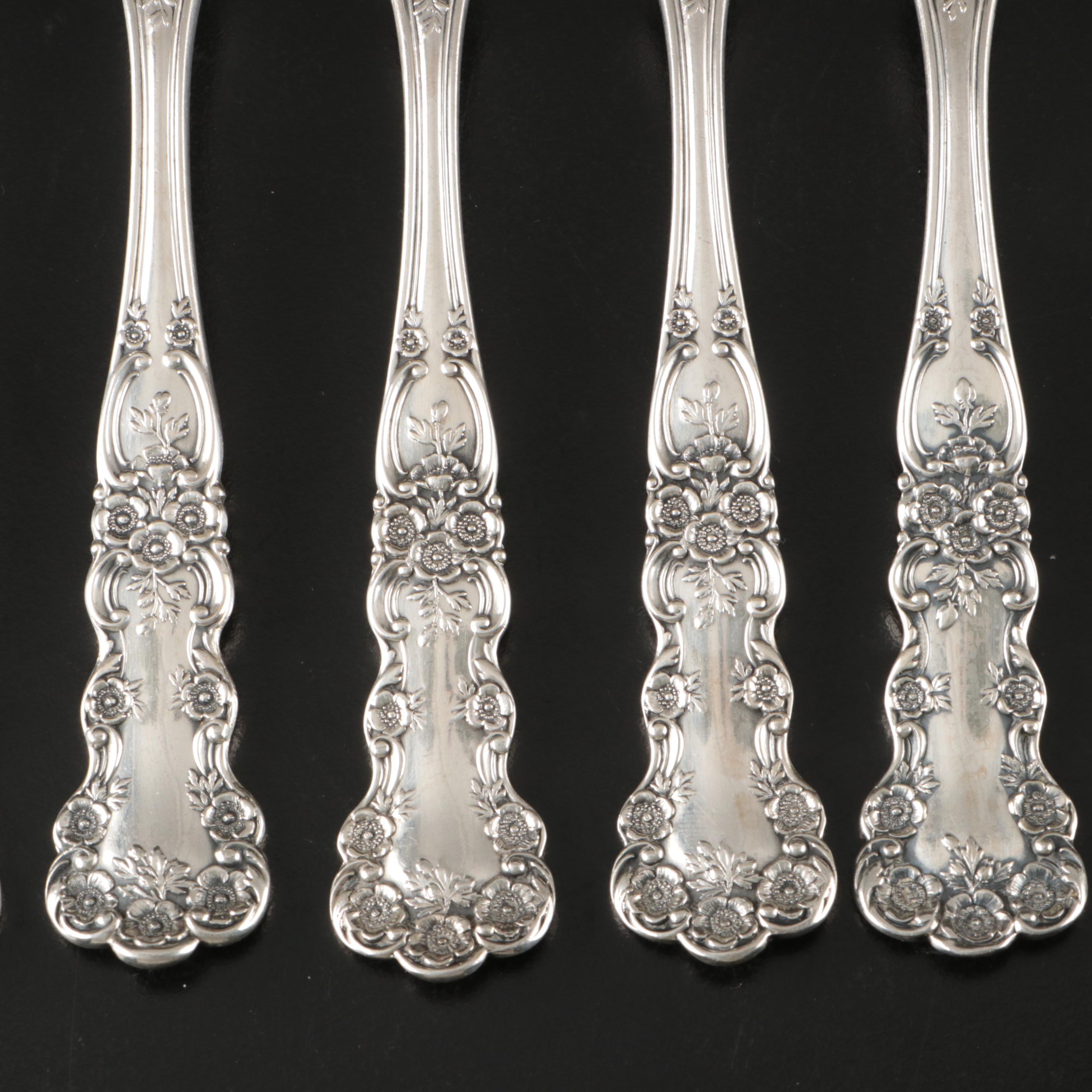 Gorham "Buttercup" Sterling Silver Flatware, Early to Mid-20th Century