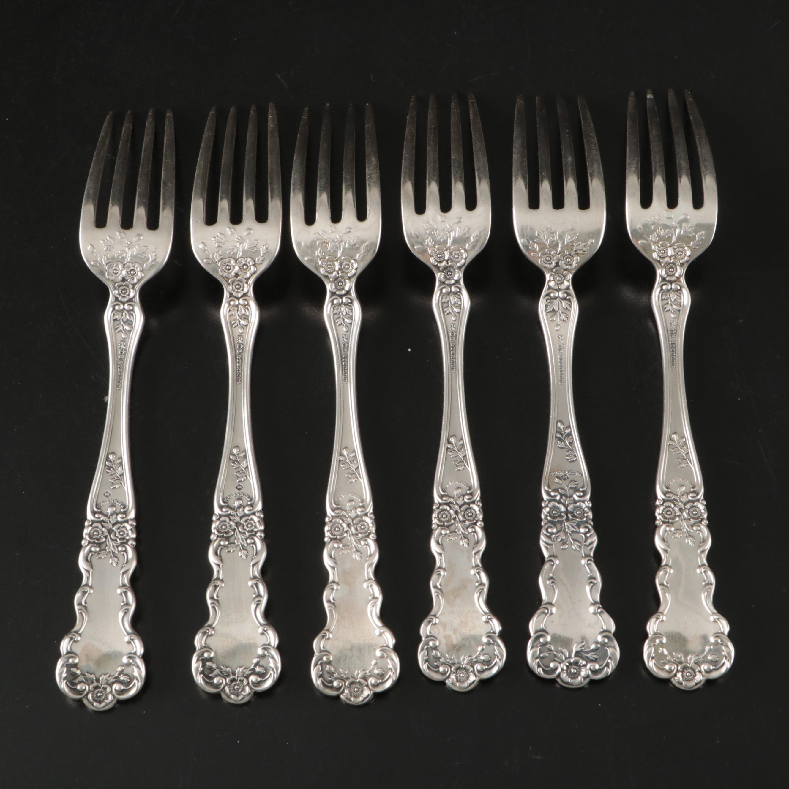 Gorham "Buttercup" Sterling Silver Flatware, Early to Mid-20th Century