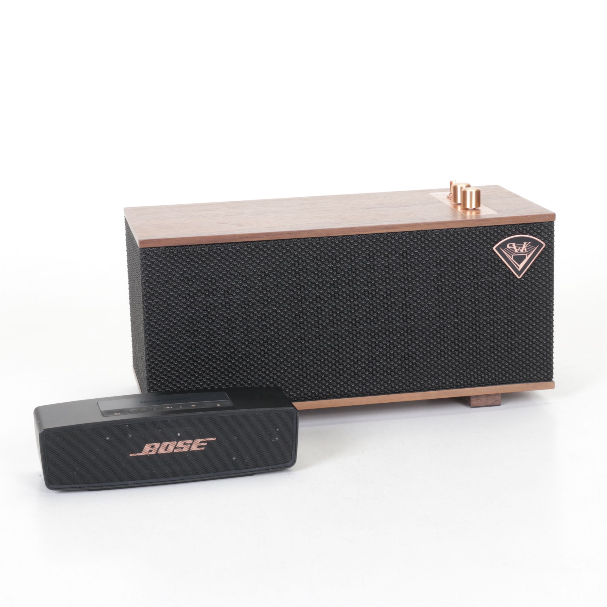 Klipsch The One Plus Bluetooth Speaker in Walnut Finish & Bose SoundLink Mini II