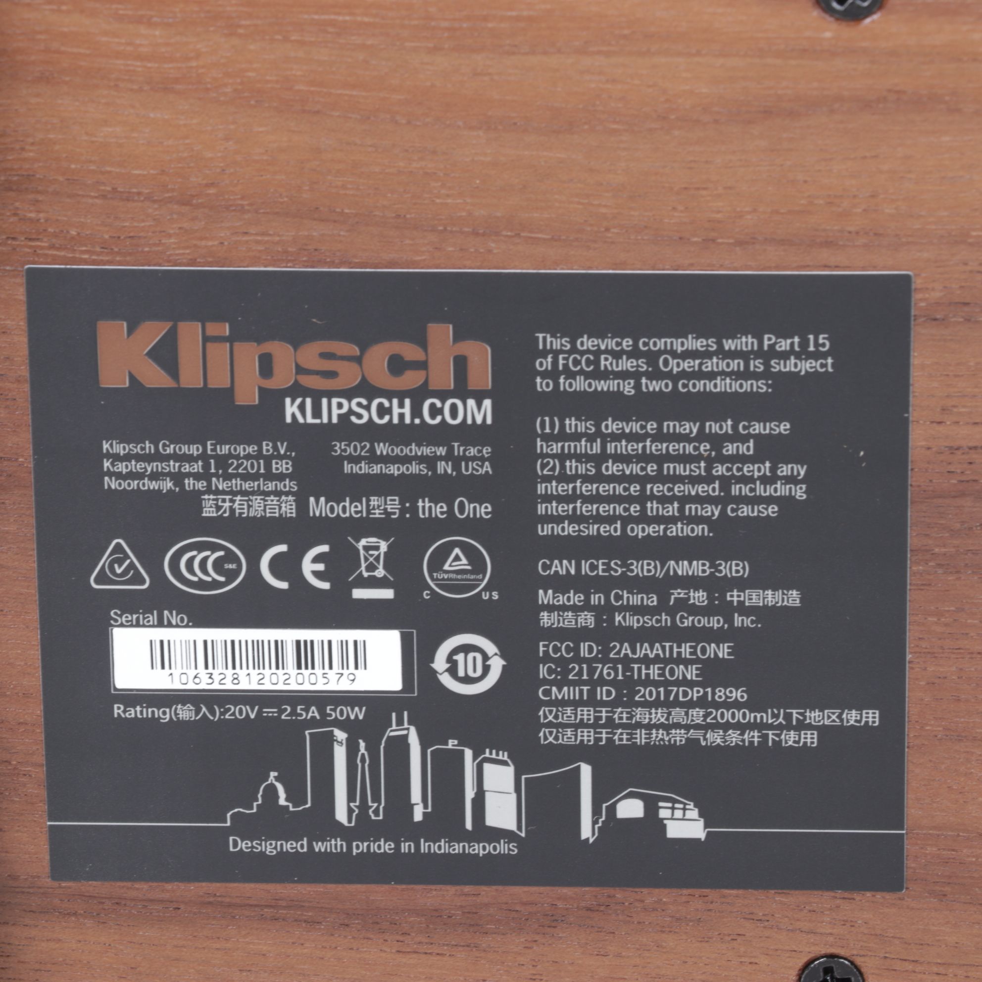Klipsch The One Plus Bluetooth Speaker in Walnut Finish & Bose SoundLink Mini II