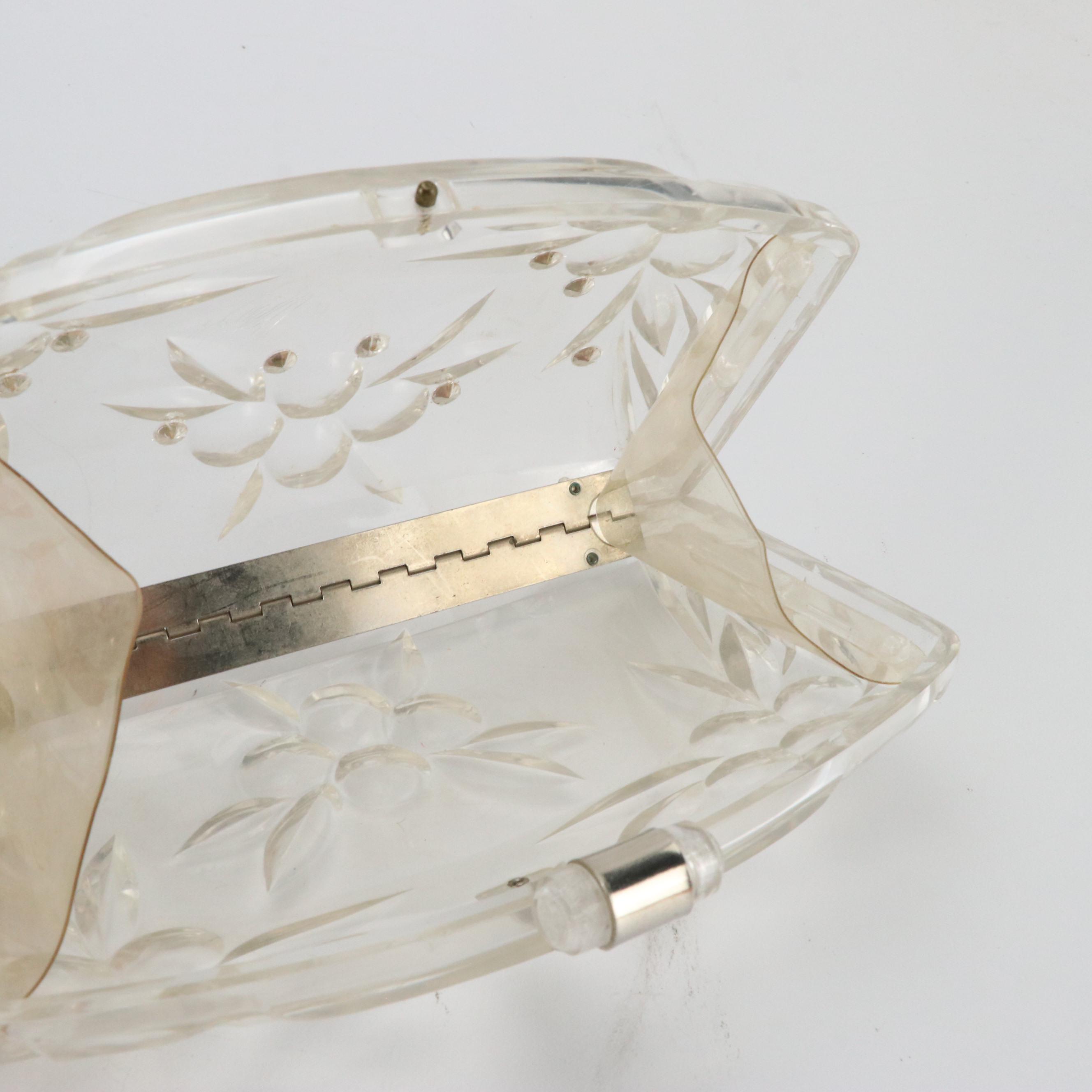 Silhouettes Beaded Foldover Clutch, HL and Other Kiss Lock Clutches