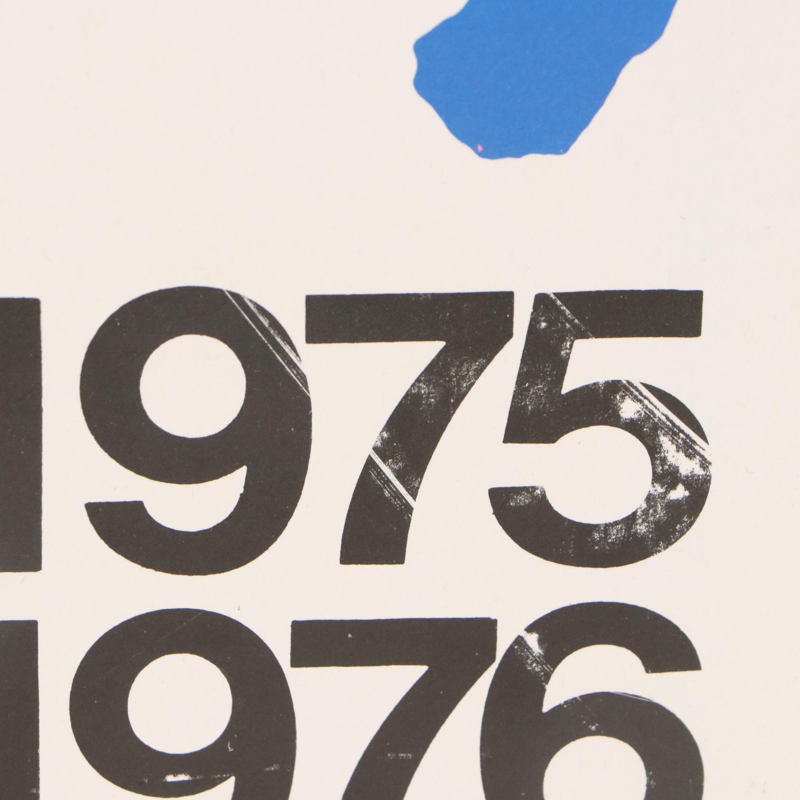 Louisiana MOMA Edvard Munch Exhibition Poster, 1975-76