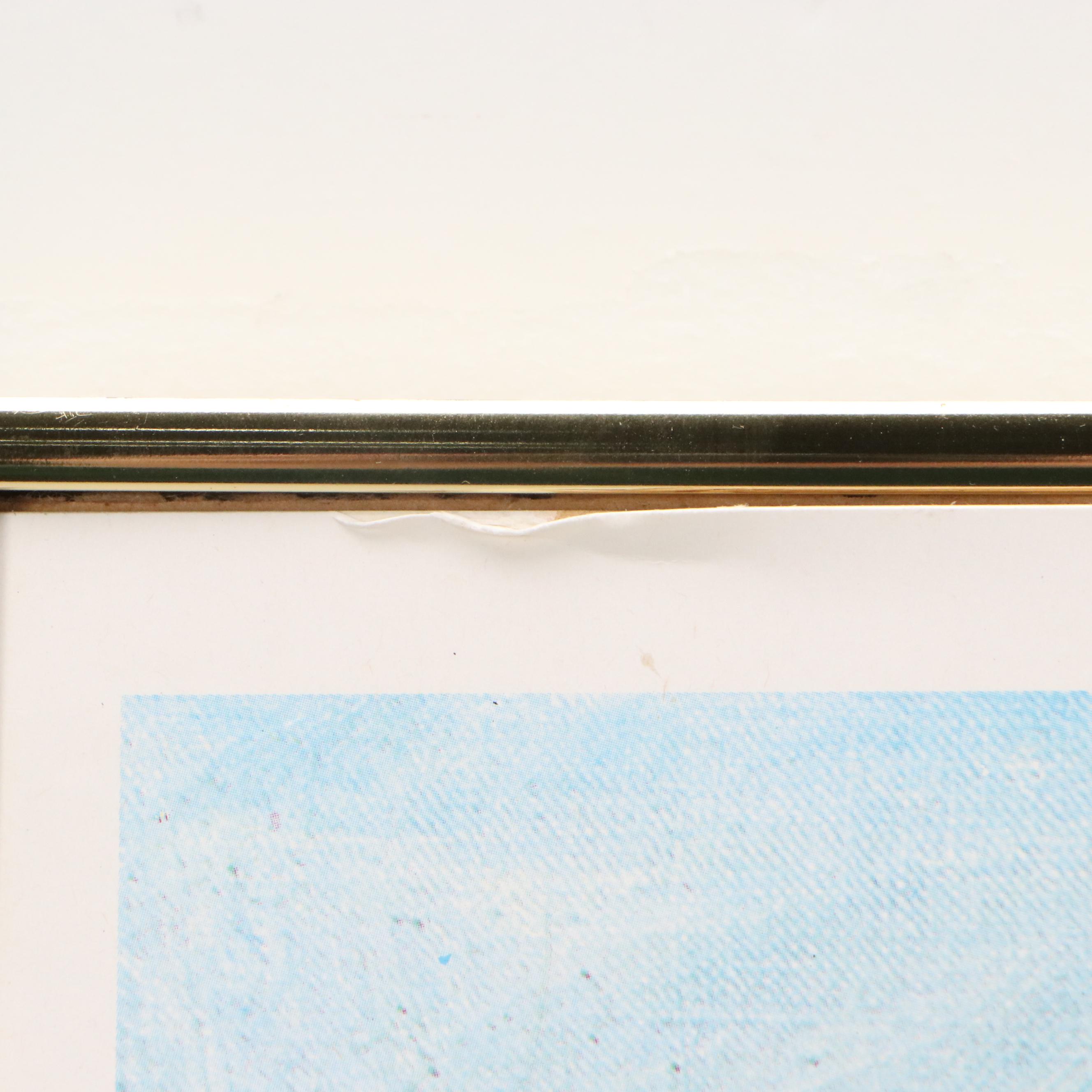 Louisiana MOMA Edvard Munch Exhibition Poster, 1975-76