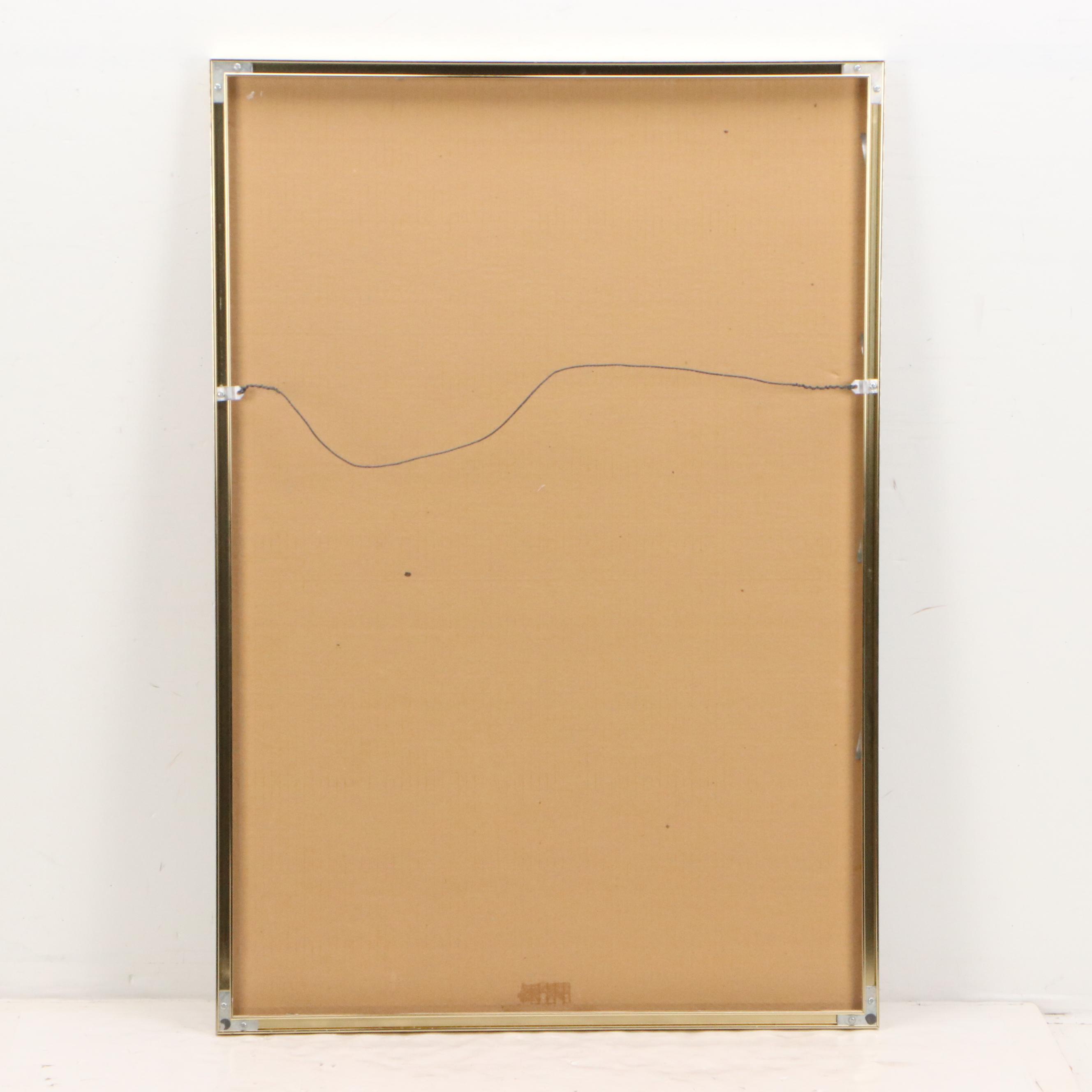 Louisiana MOMA Edvard Munch Exhibition Poster, 1975-76