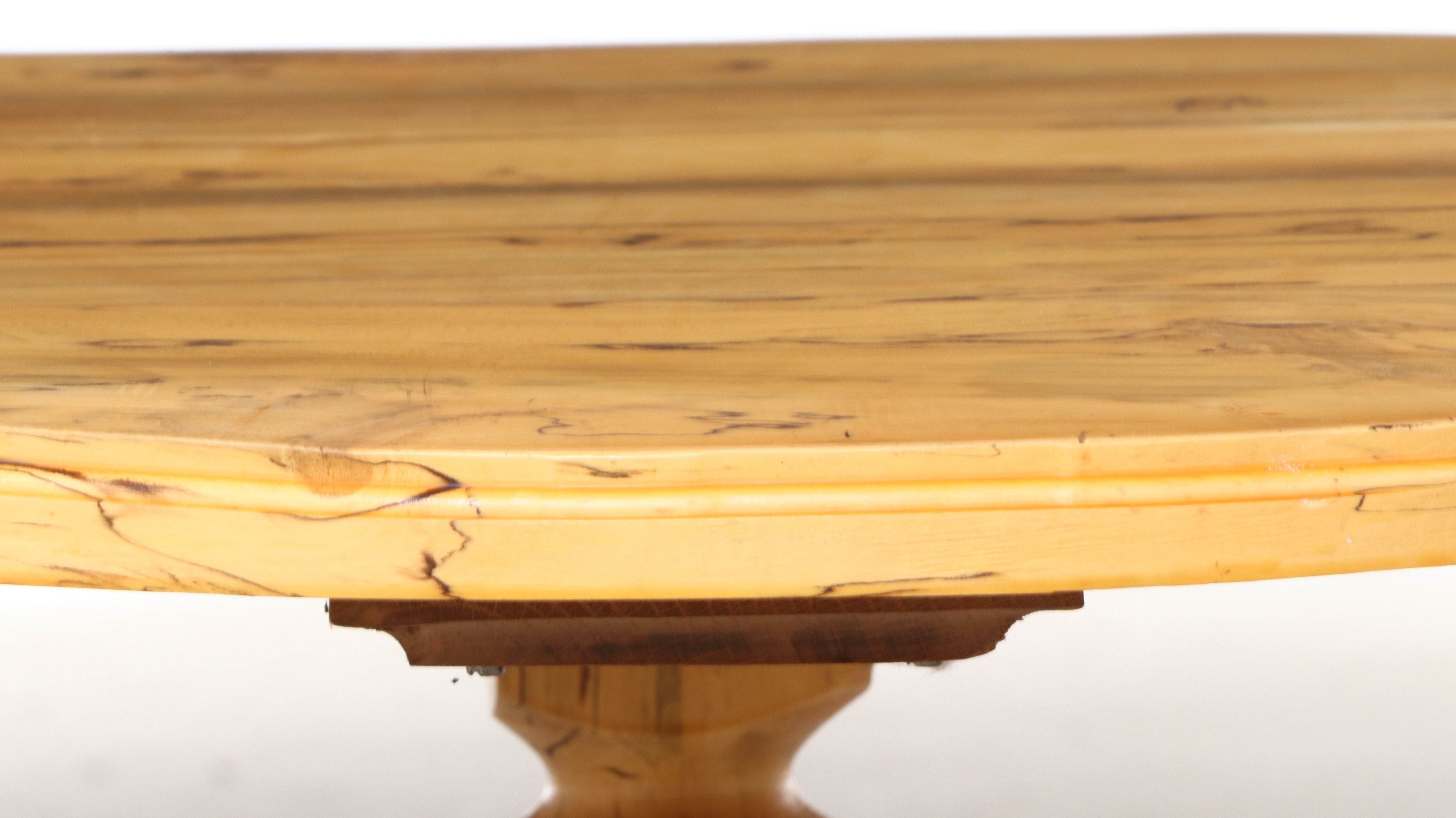 Artisan Handcrafted Spalted Wood Accent Tables