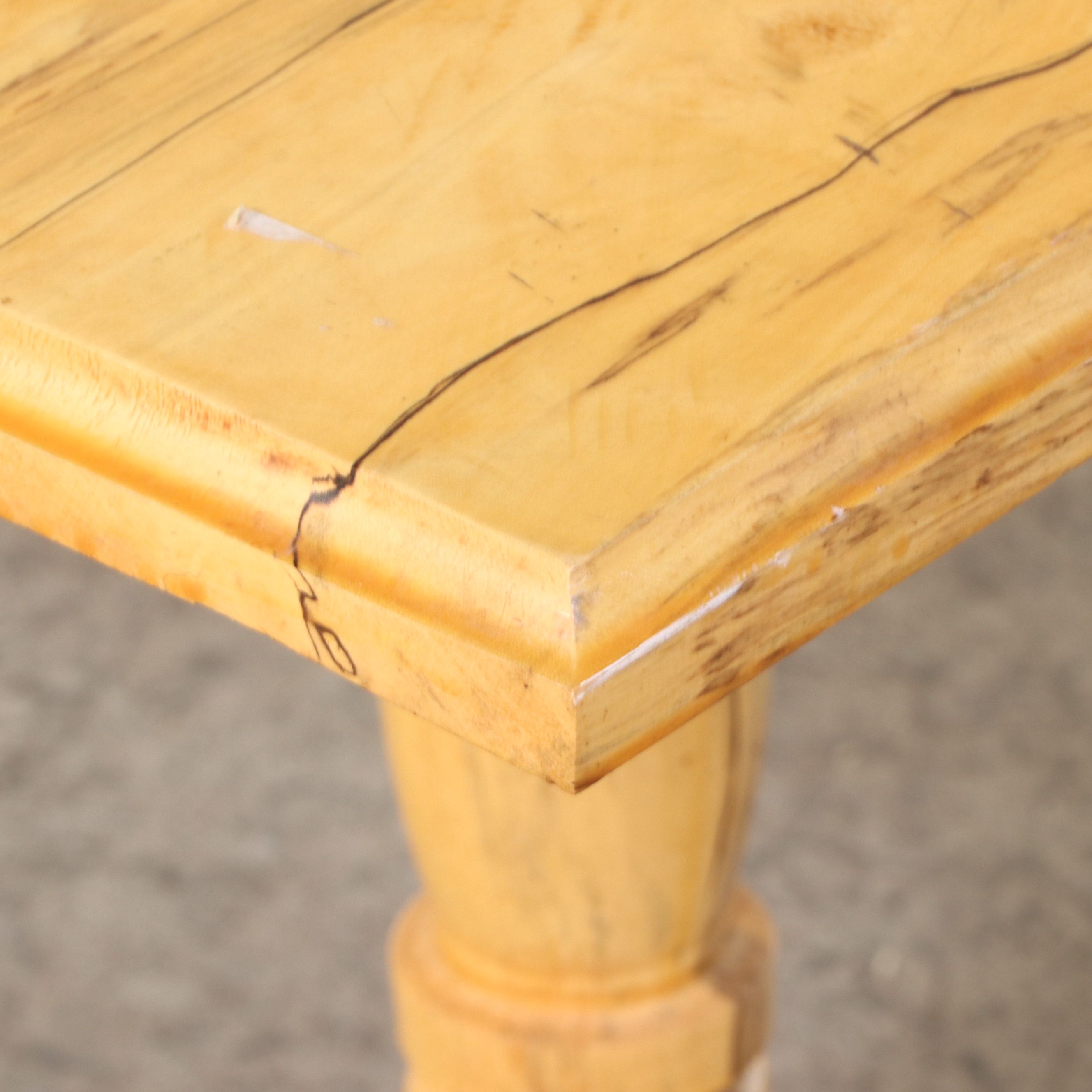 Artisan Handcrafted Spalted Wood Accent Tables