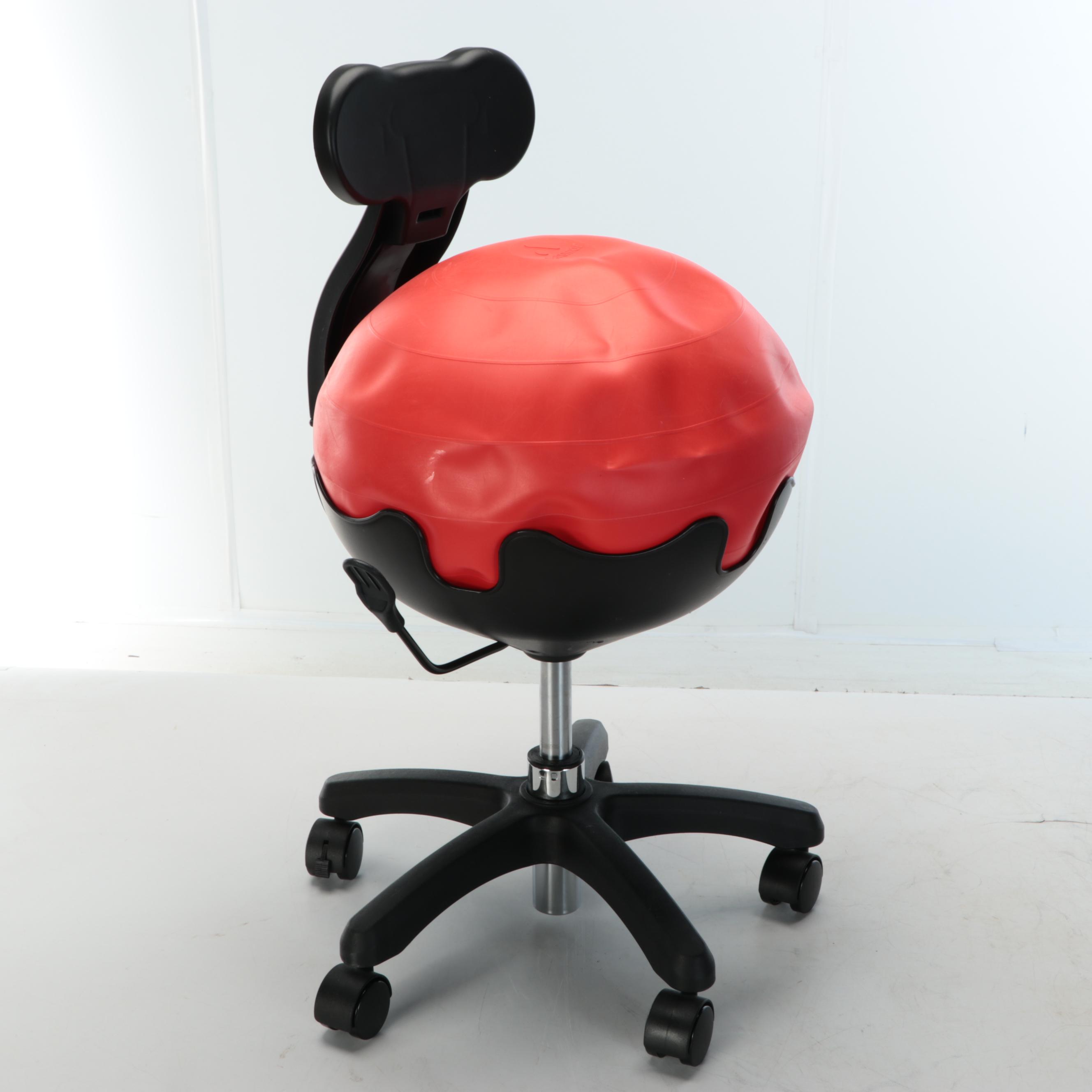 Aeromat Ball Office Chair with Gaiam Exercise Ball