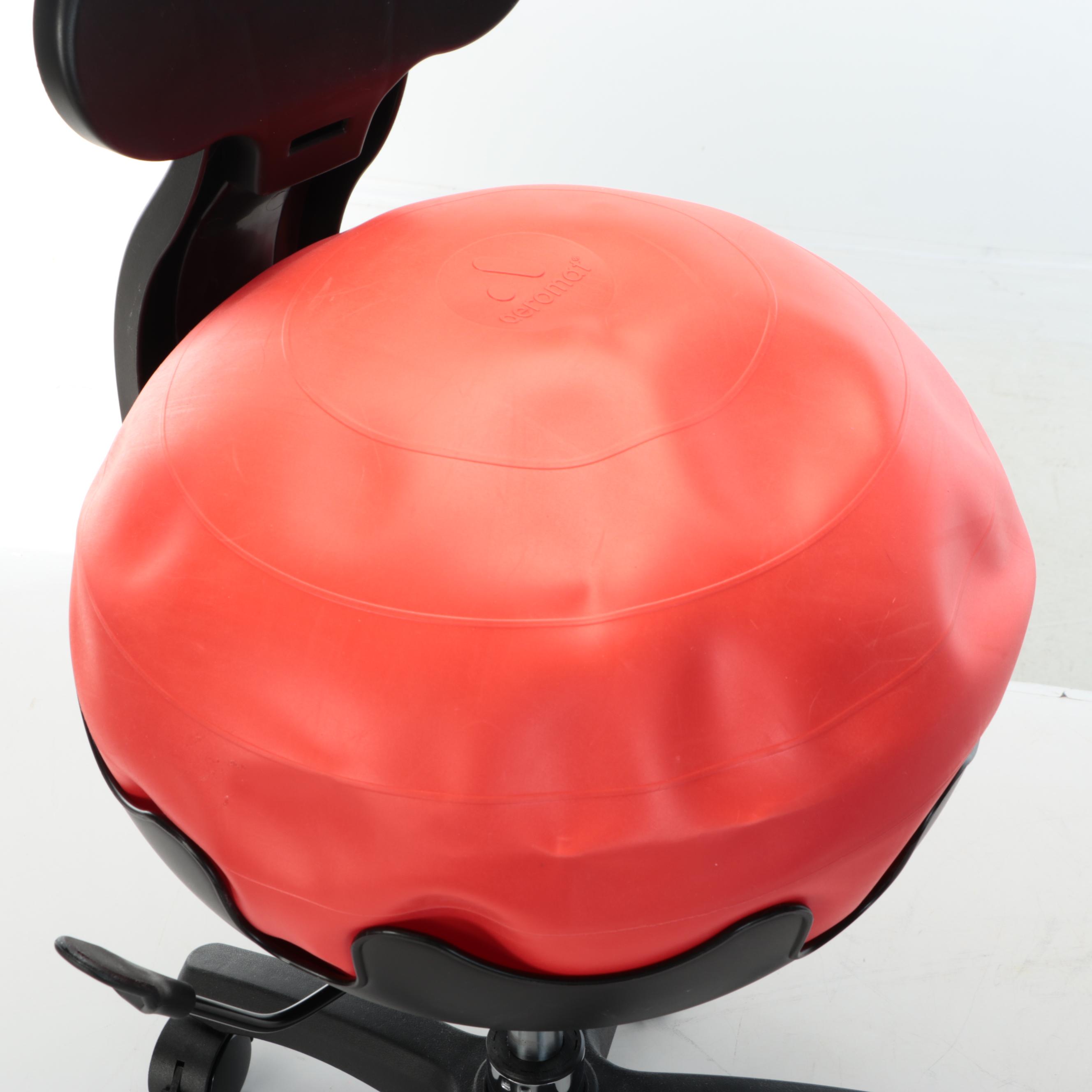 Aeromat Ball Office Chair with Gaiam Exercise Ball