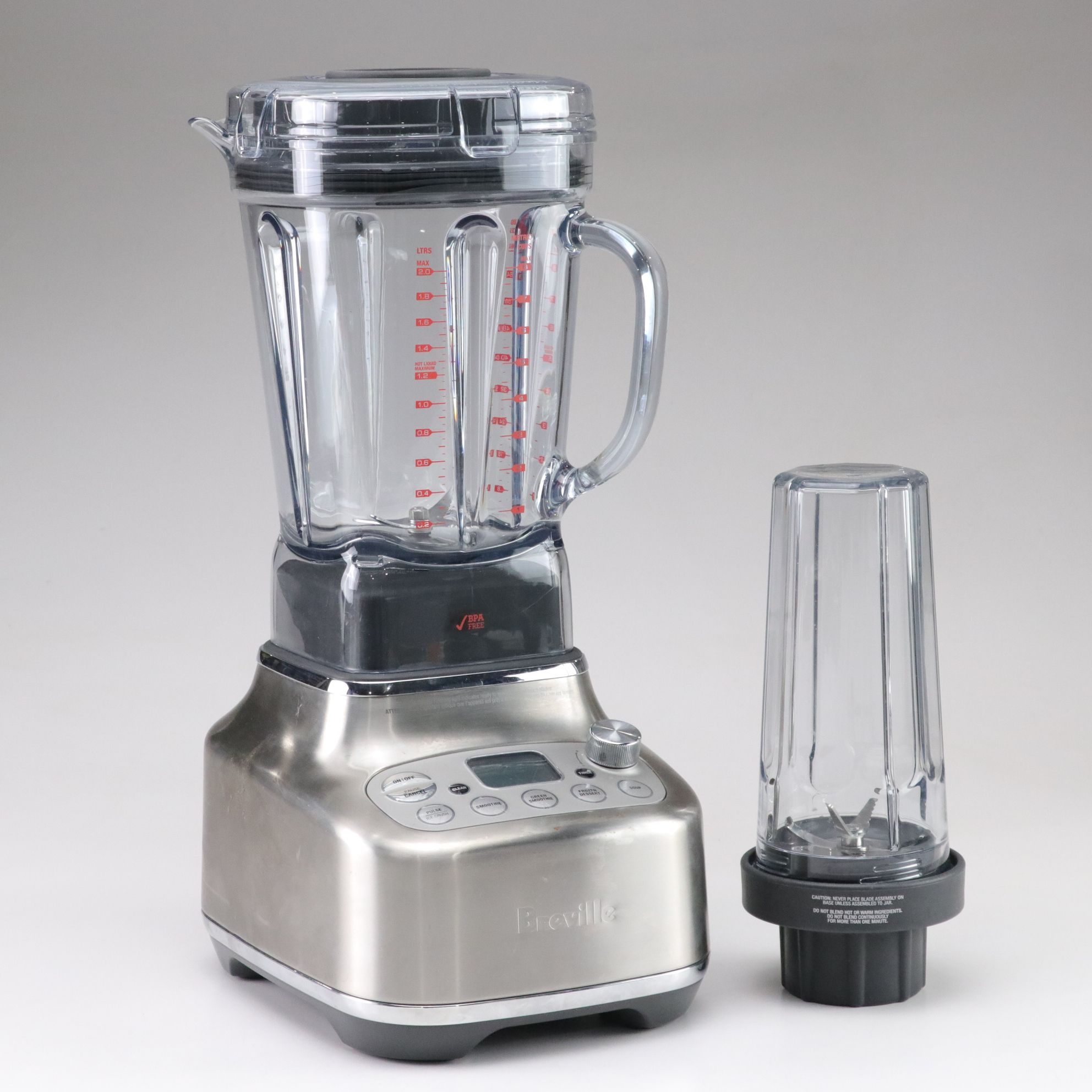 Breville Super Q Blender with Personal Blender Attachment