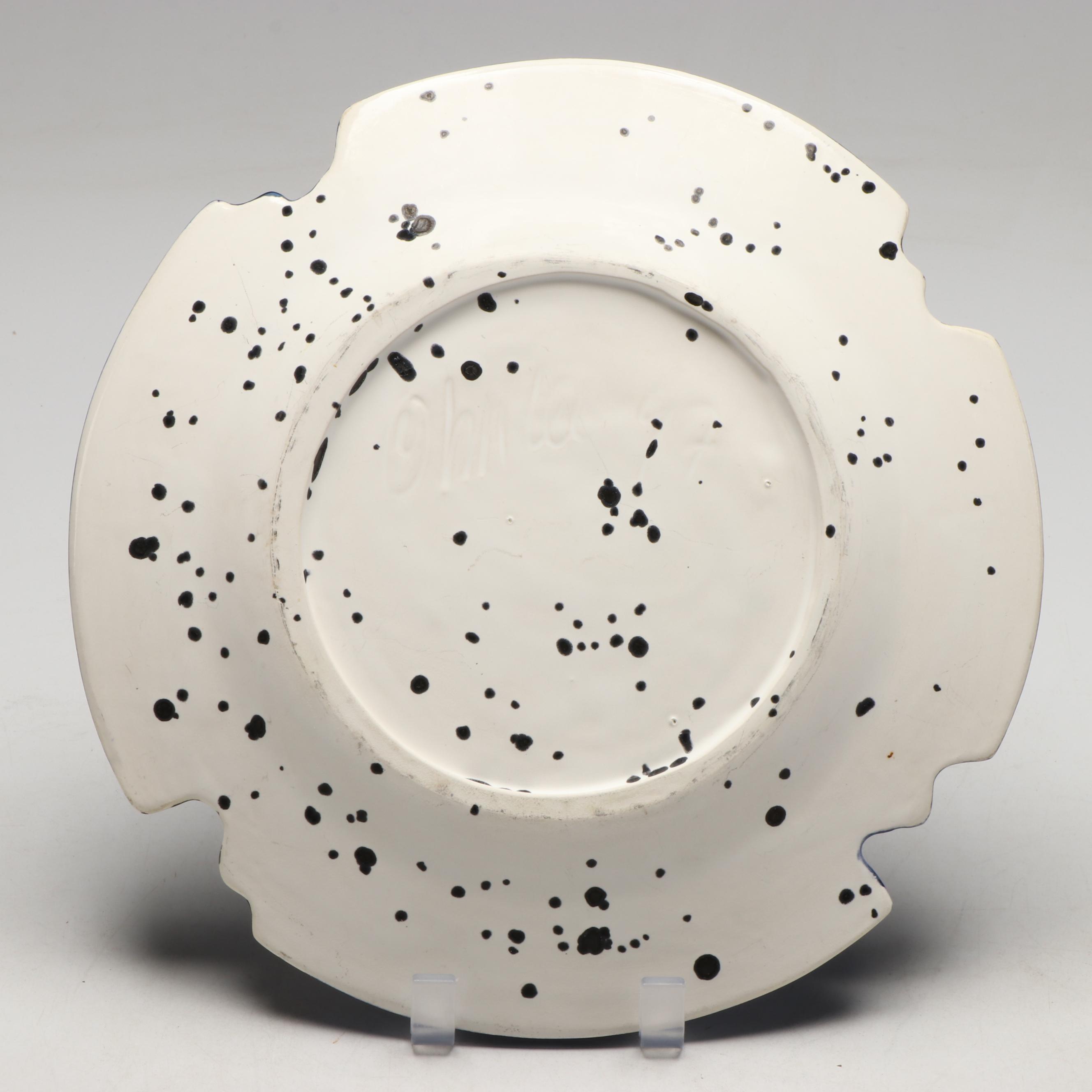 Linda Lee Patterned Ceramic Dinner Plates