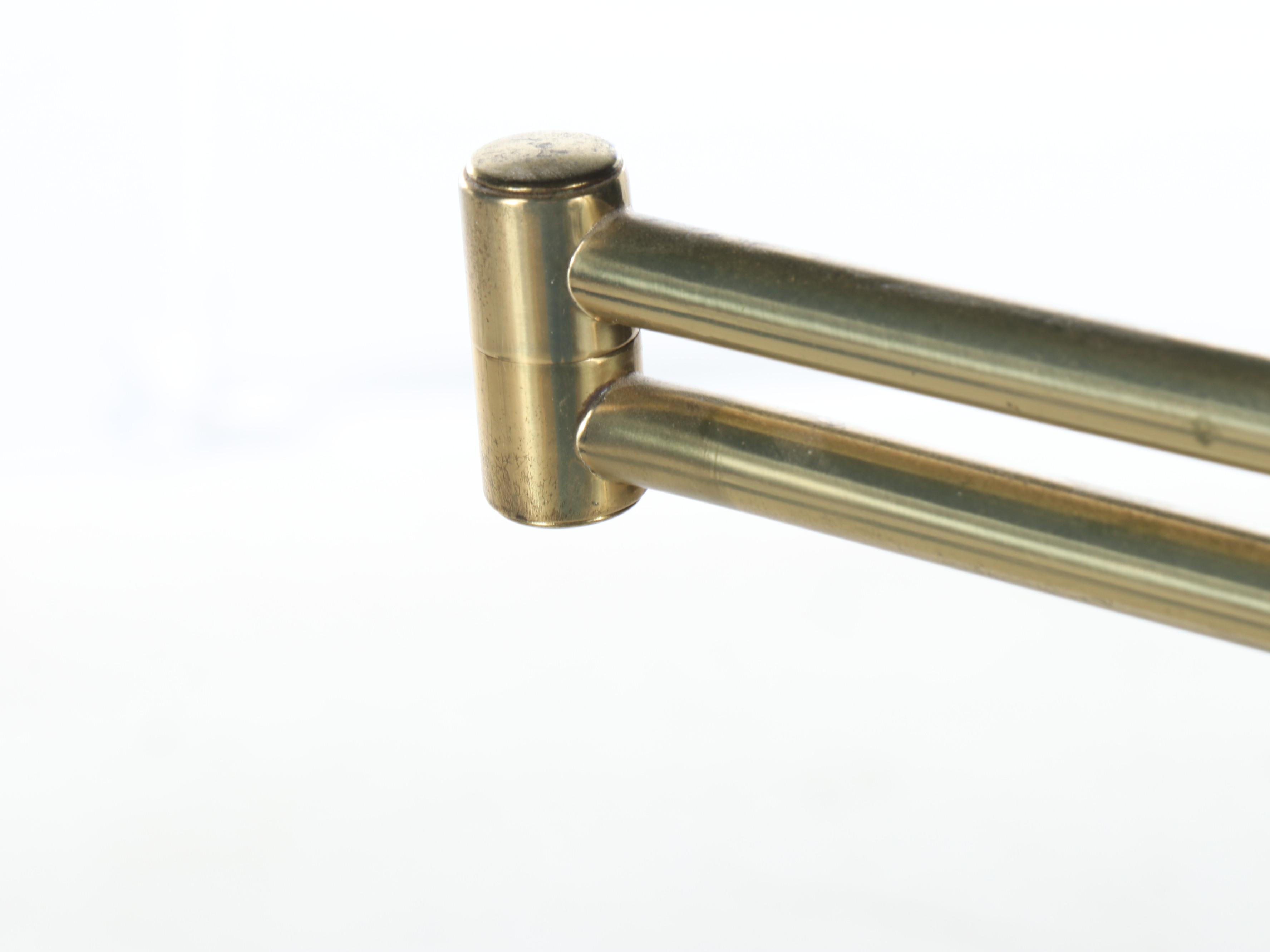 Adjustable Brass Floor Lamp