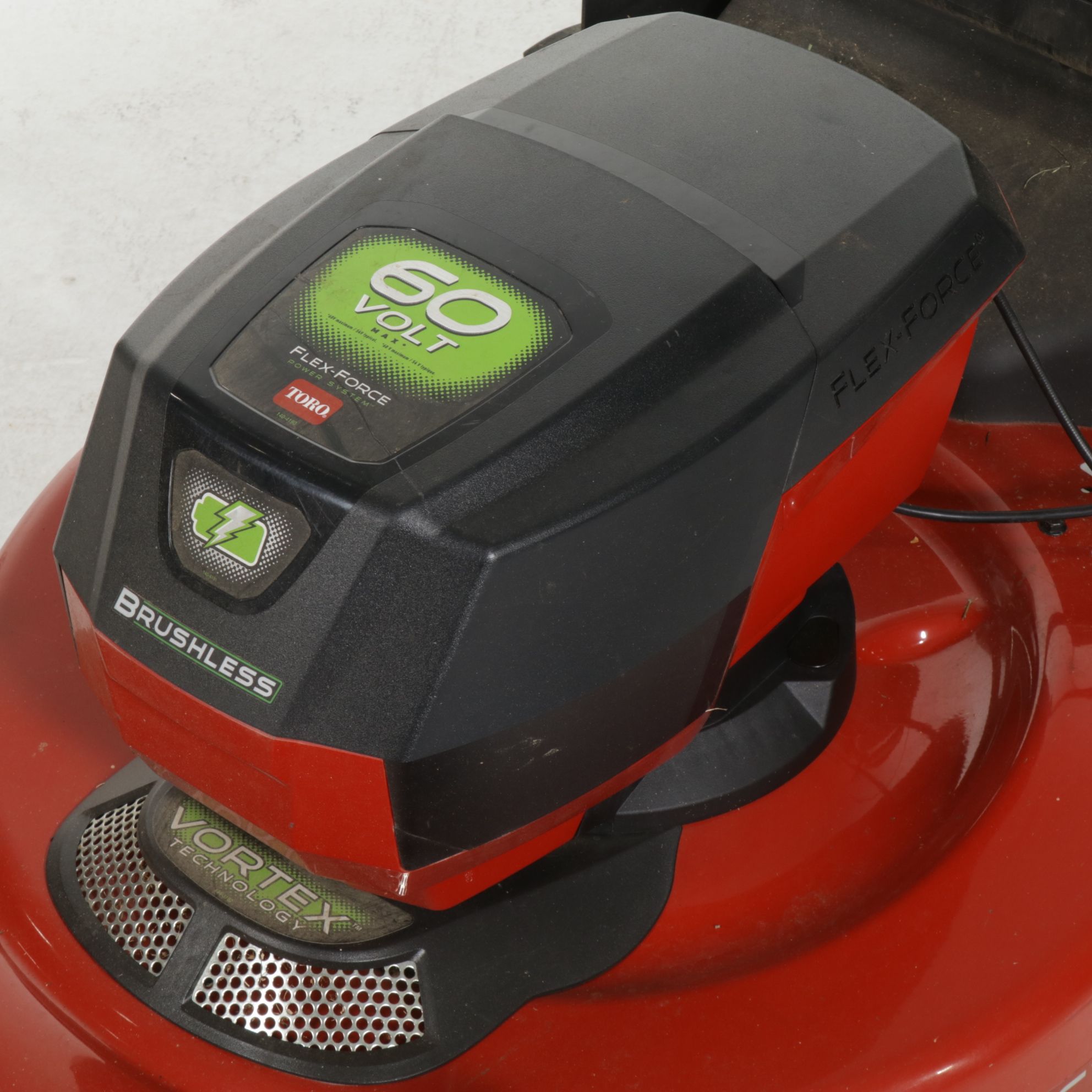 Toro Flex-Force 22" Electric Lawn Mower with Battery & Charger