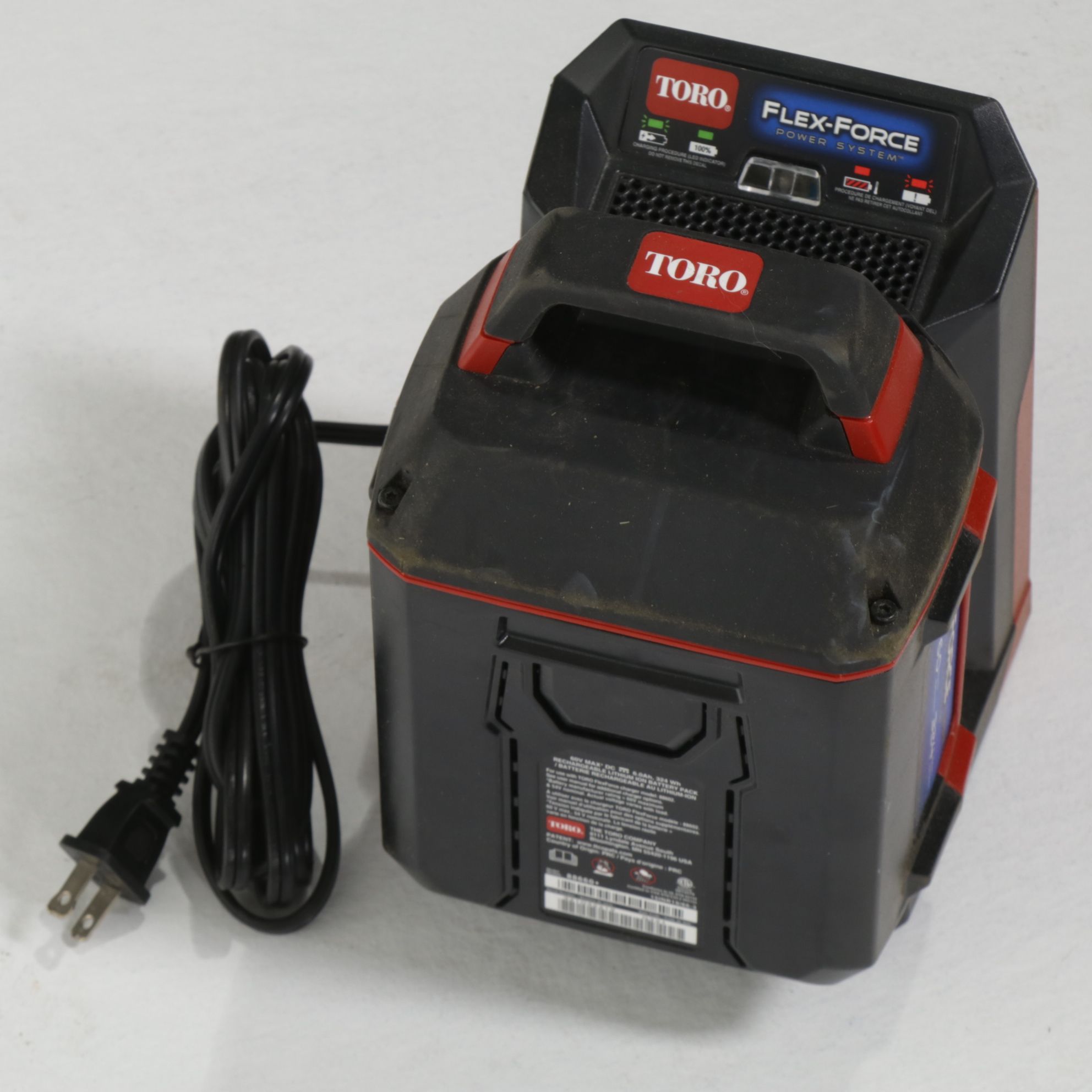 Toro Flex-Force 22" Electric Lawn Mower with Battery & Charger