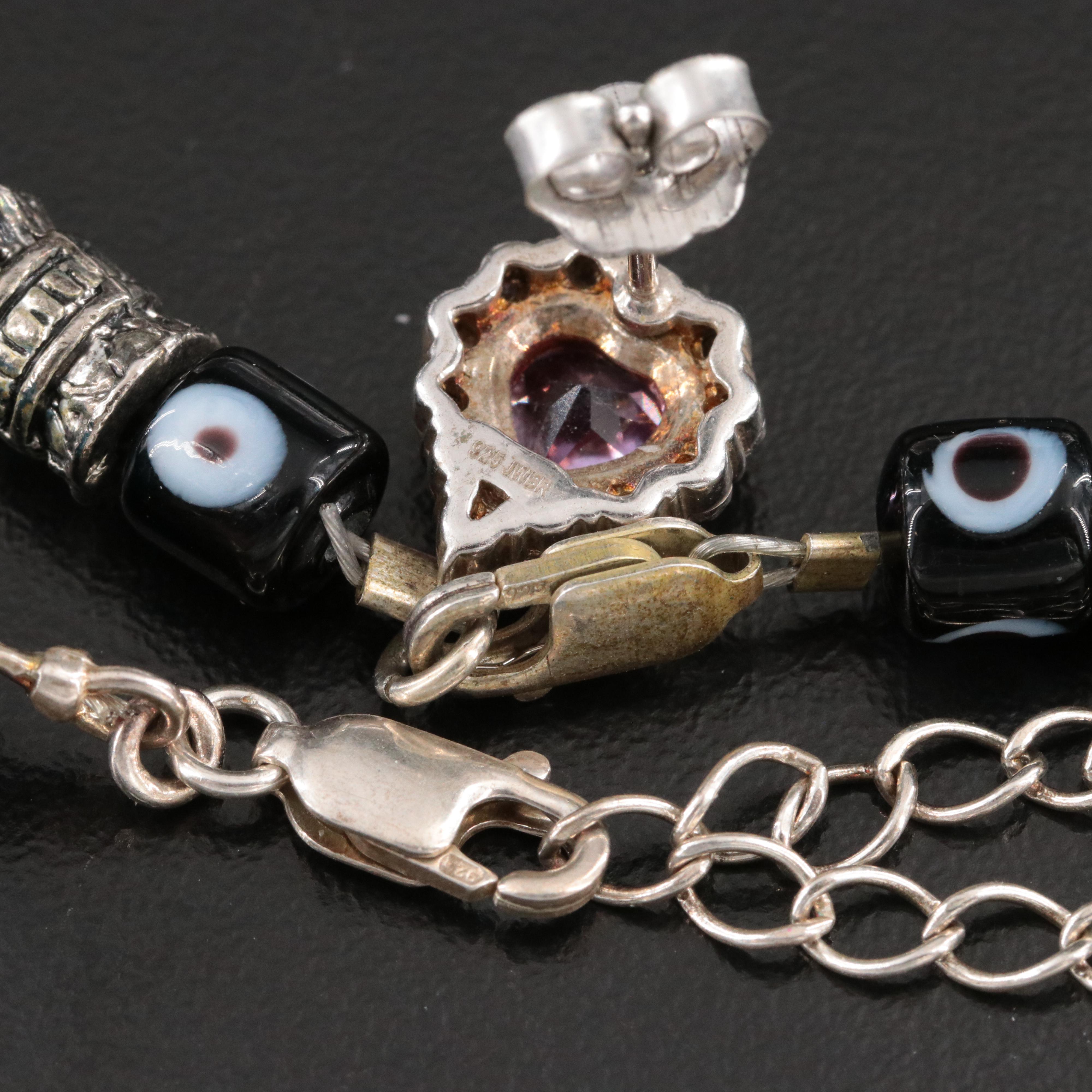 Agate, Tiger's Eye and Malachite Featured in Sterling Jewelry Collection