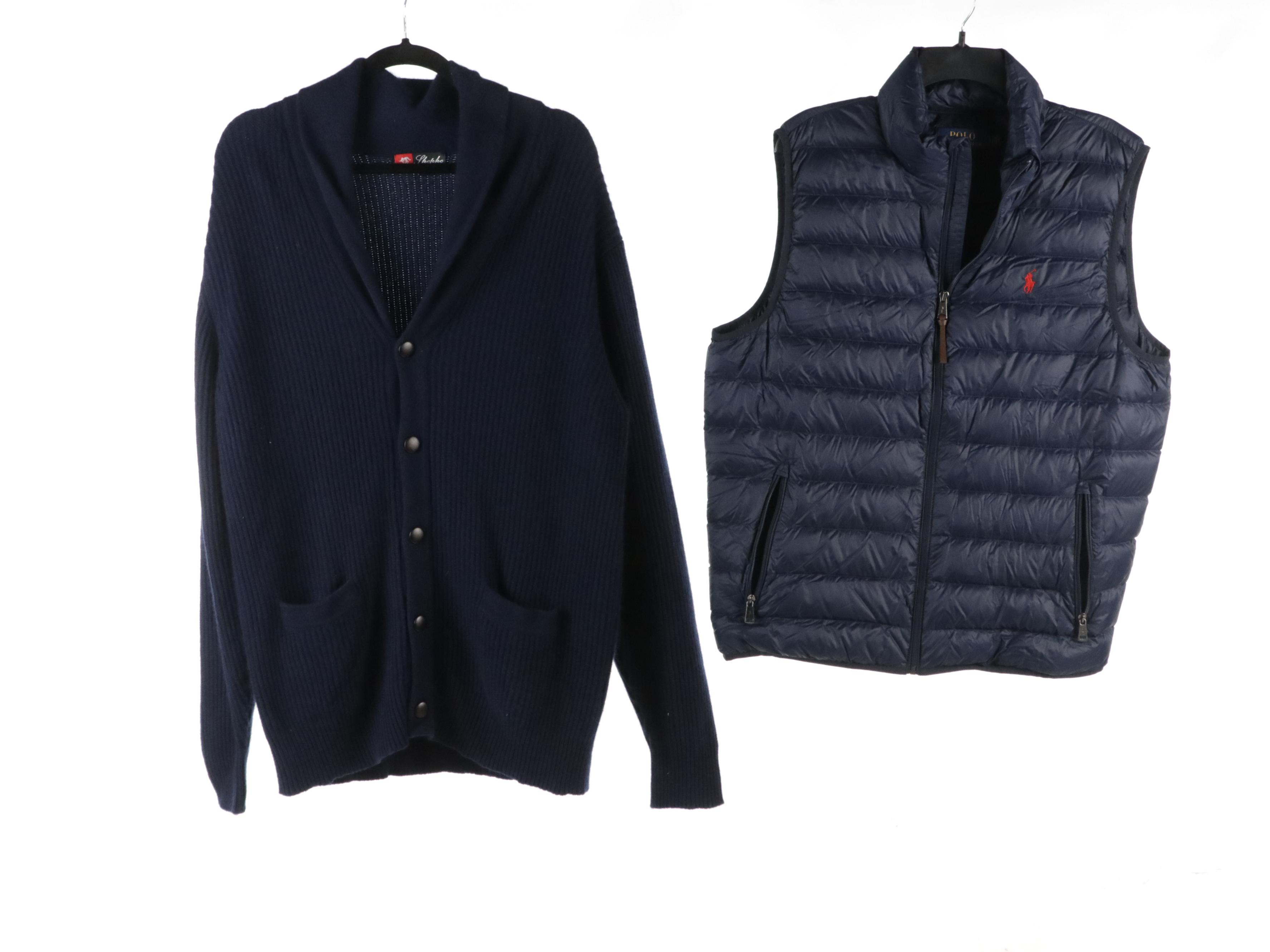 Men's Kiton Goose Down/Rabbit Fur Reversible Coat, Other Cashmere Jackets & More