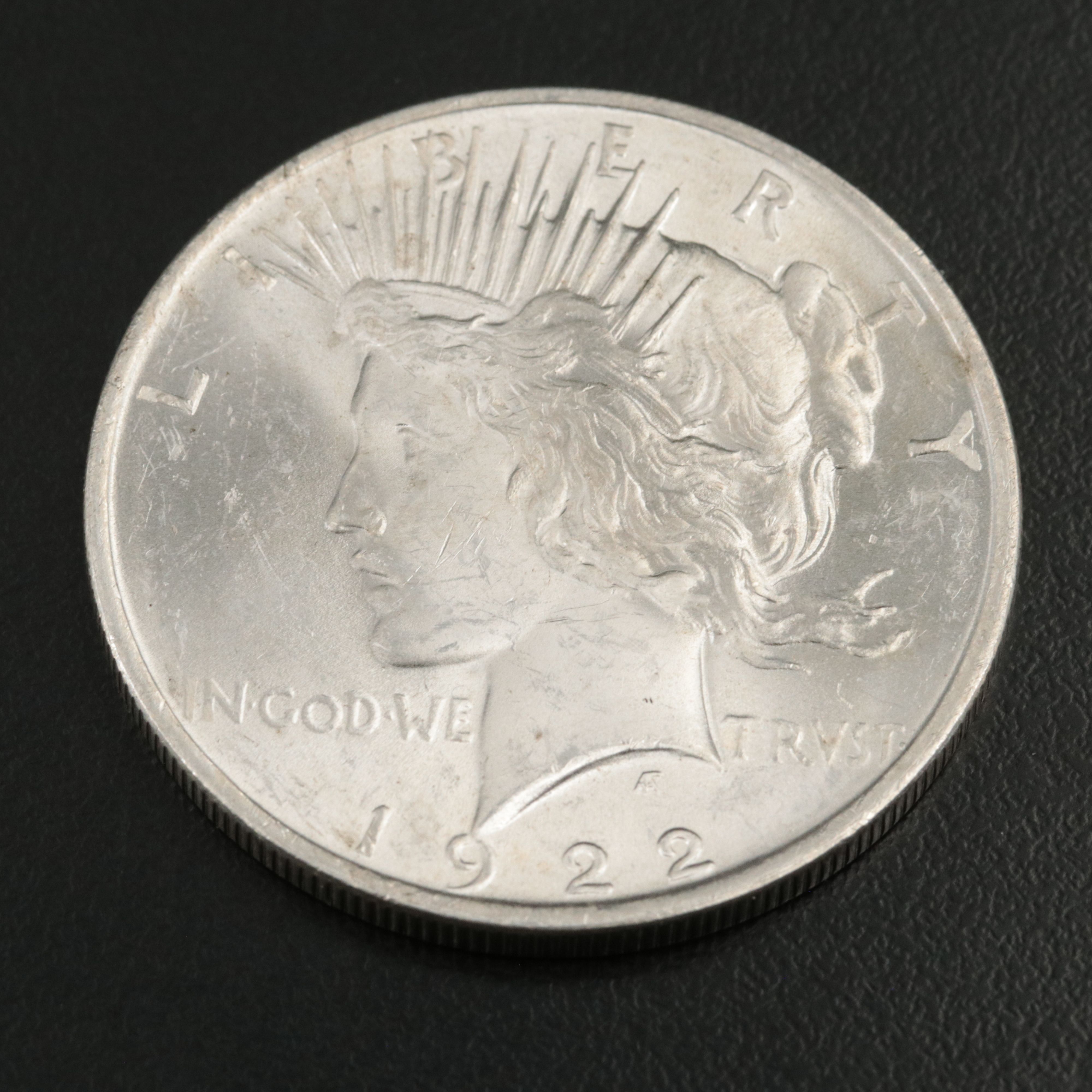1922 and 1923 Peace Dollars